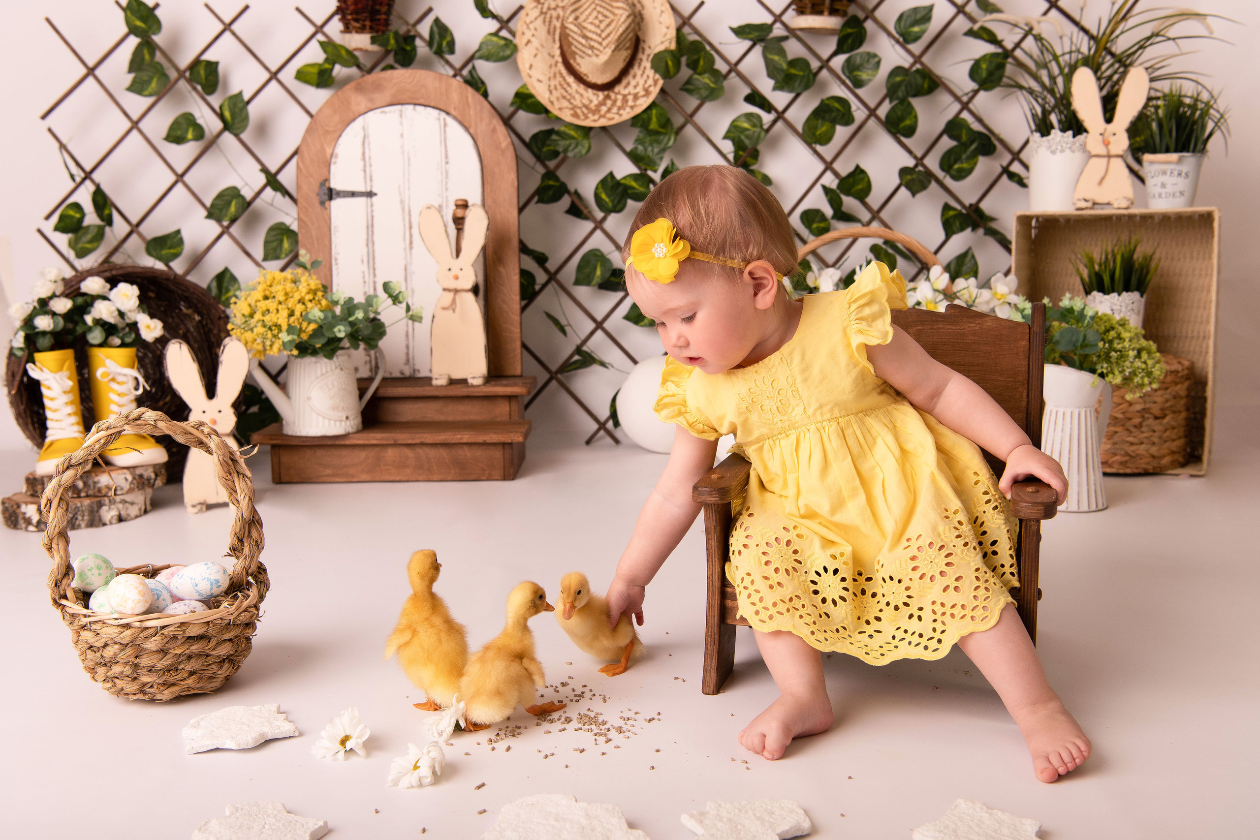 Пасха. Дарина 1,1 годик. Семейный и детский фотограф в Красноярске Мила Черкасова