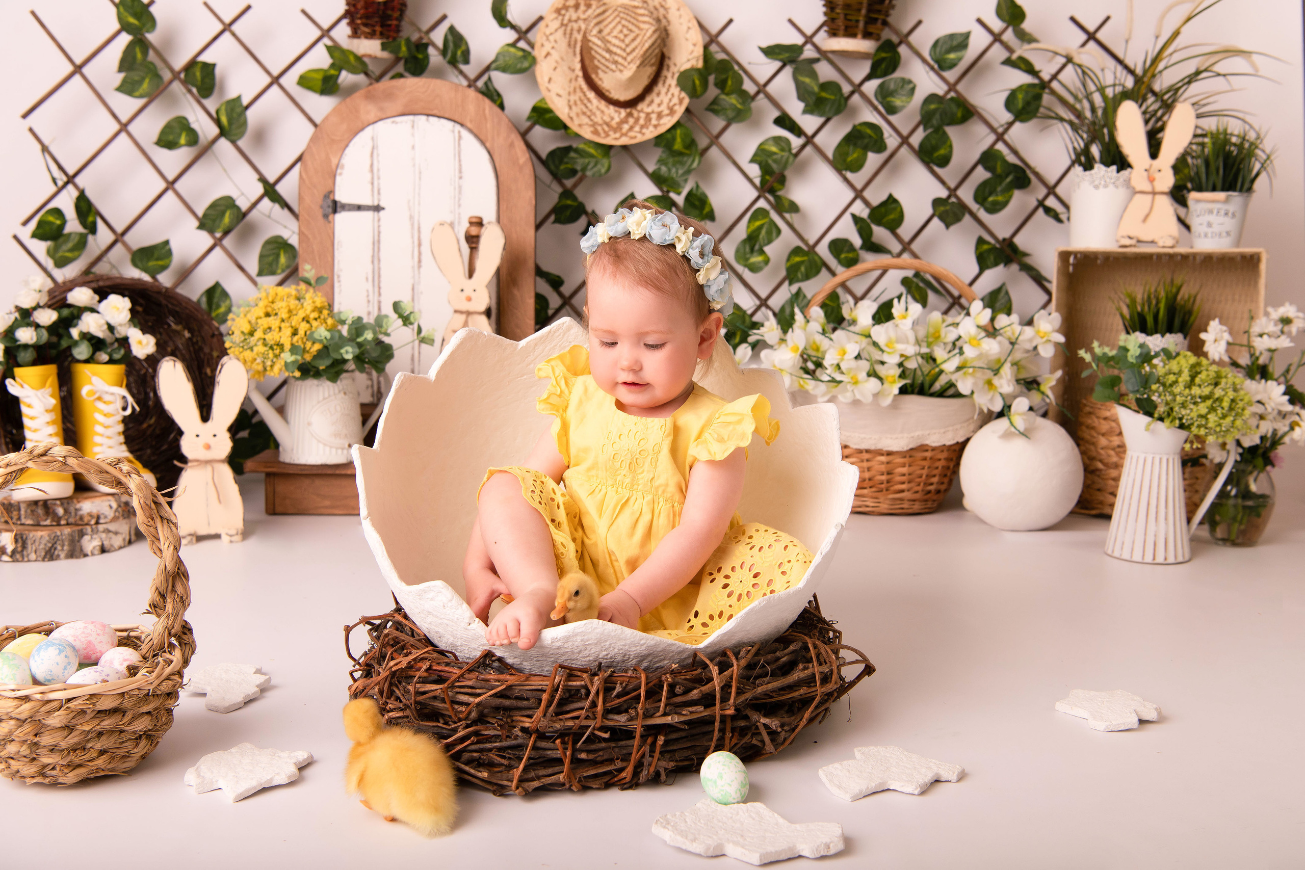 Пасха. Дарина 1,1 годик. Семейный и детский фотограф в Красноярске Мила Черкасова