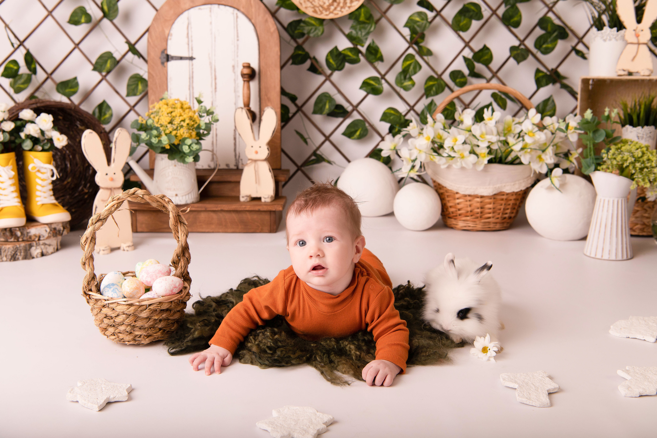 Пасха. Савелий, 4 м. Семейный и детский фотограф в Красноярске Мила Черкасова
