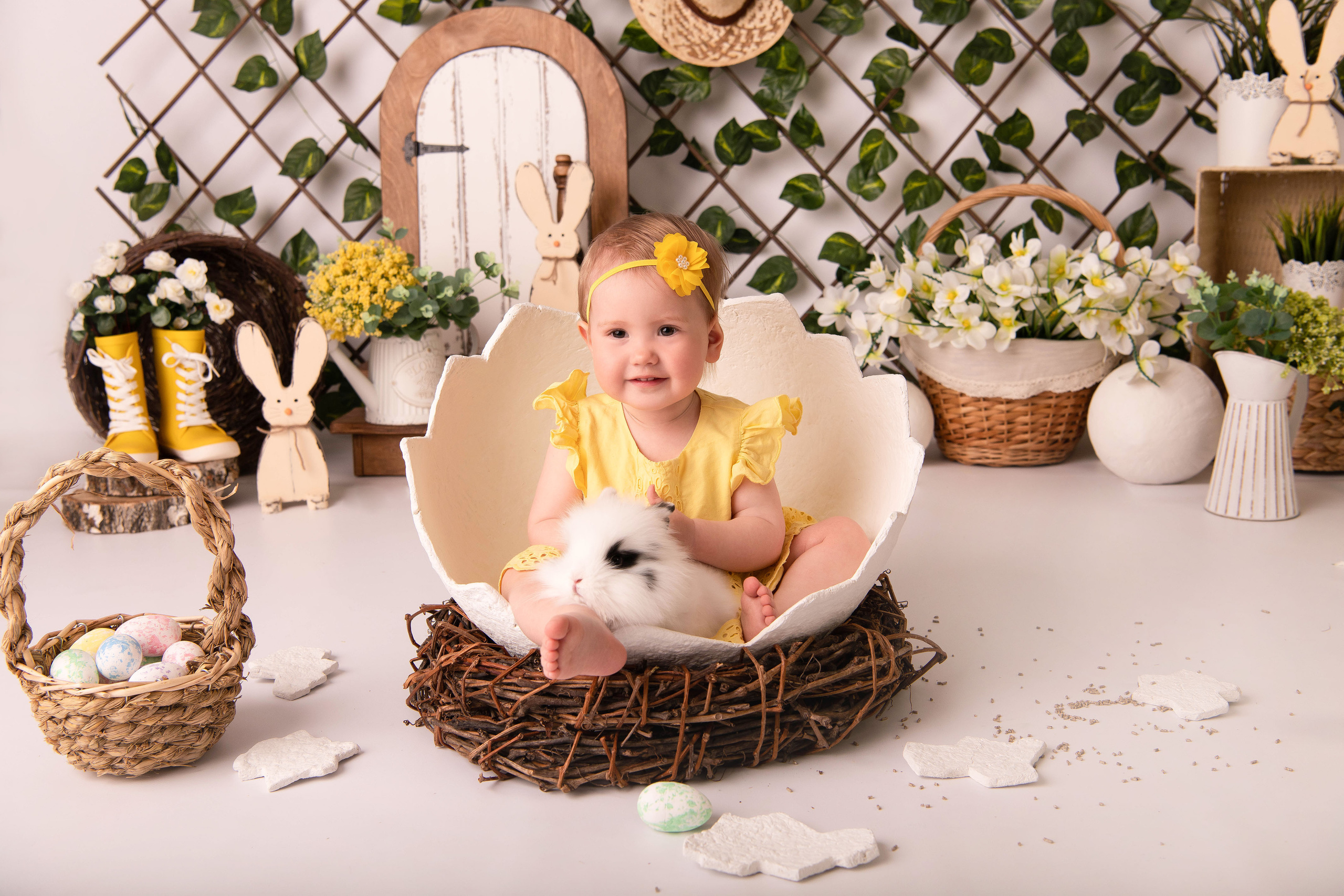 Пасха. Дарина 1,1 годик. Семейный и детский фотограф в Красноярске Мила Черкасова