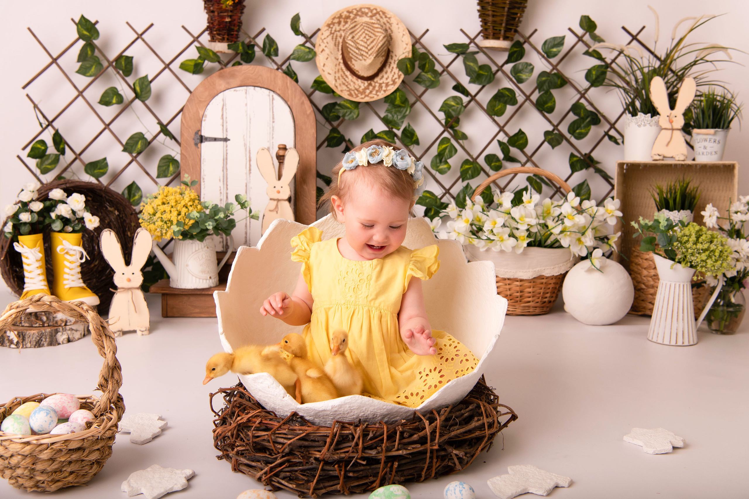 Пасха. Дарина 1,1 годик. Семейный и детский фотограф в Красноярске Мила Черкасова