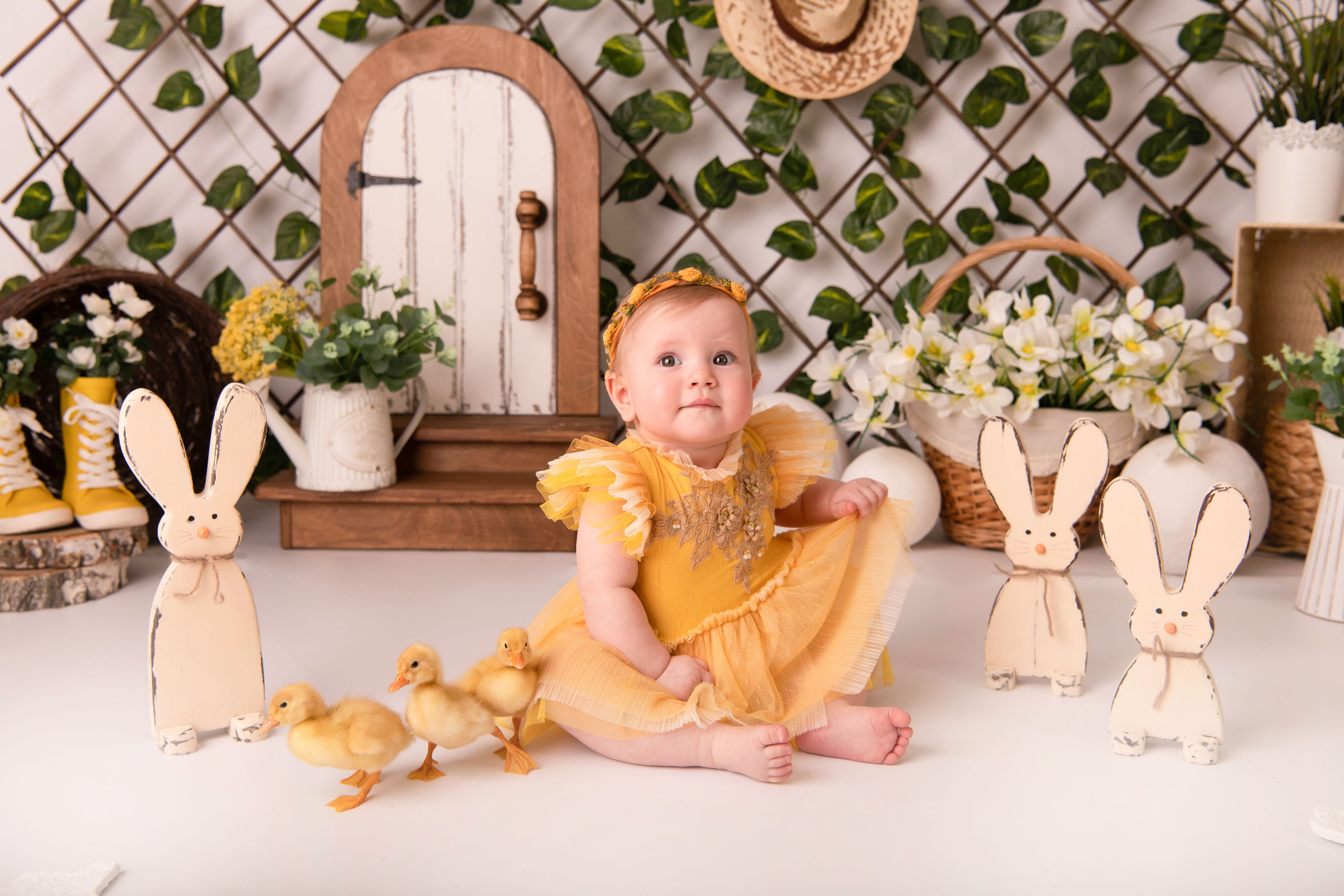 Пасха. Виктория 3г и Оливия 7 м. Семейный и детский фотограф в Красноярске Мила Черкасова