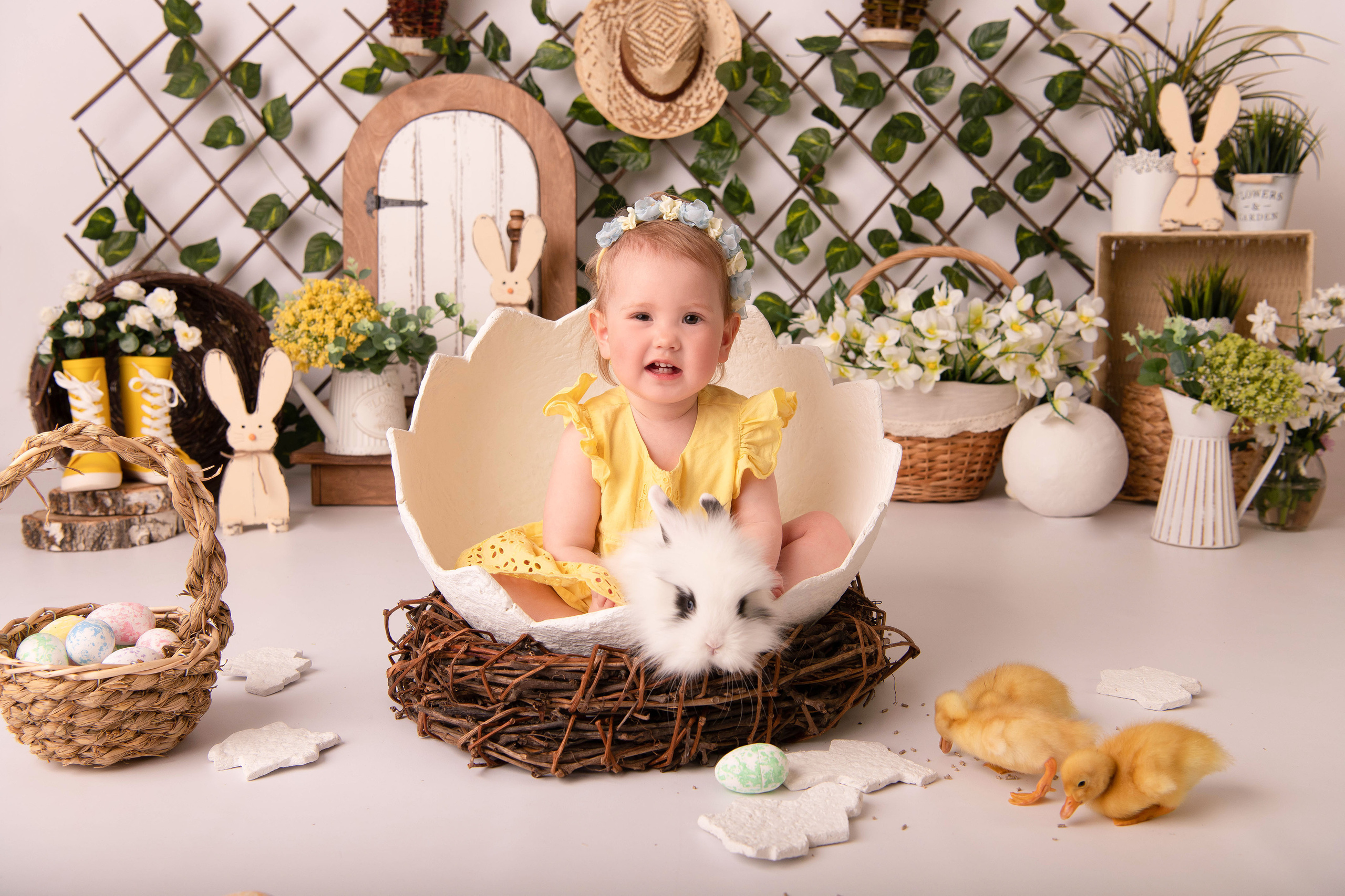Пасха. Дарина 1,1 годик. Семейный и детский фотограф в Красноярске Мила Черкасова