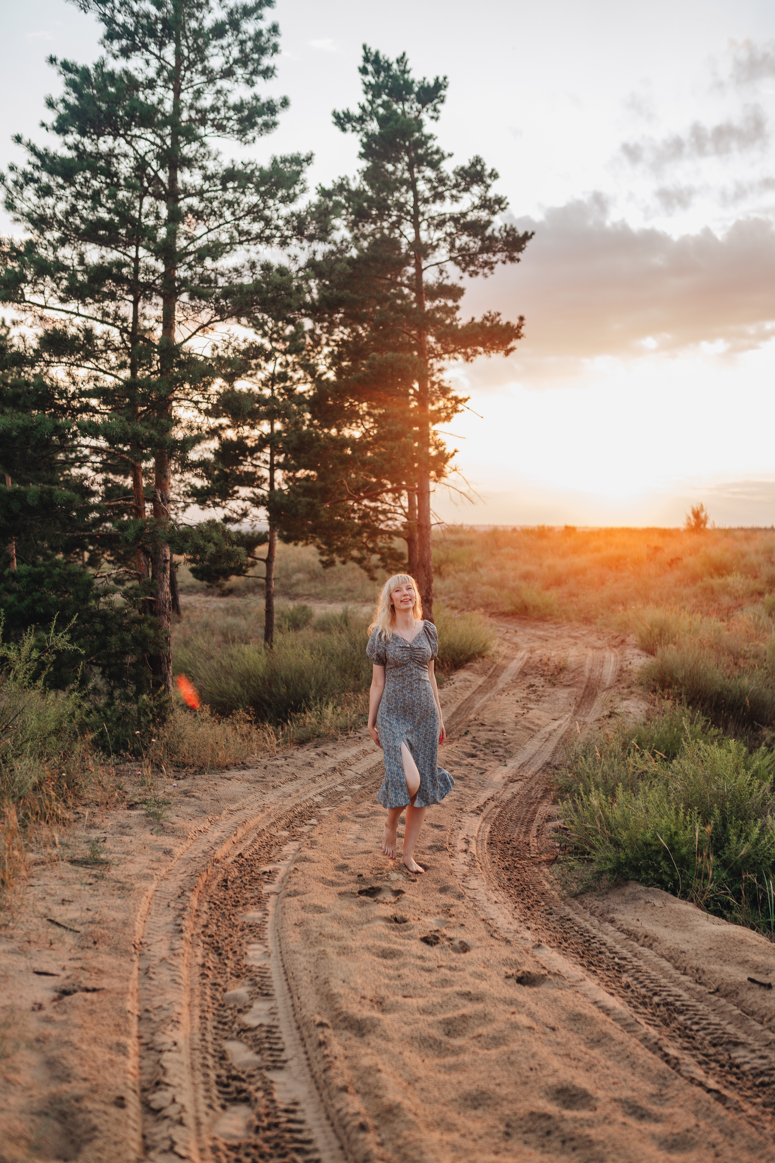 Анастасия | Летний закат. Фотограф Карина Шмулёва. Воронеж и область