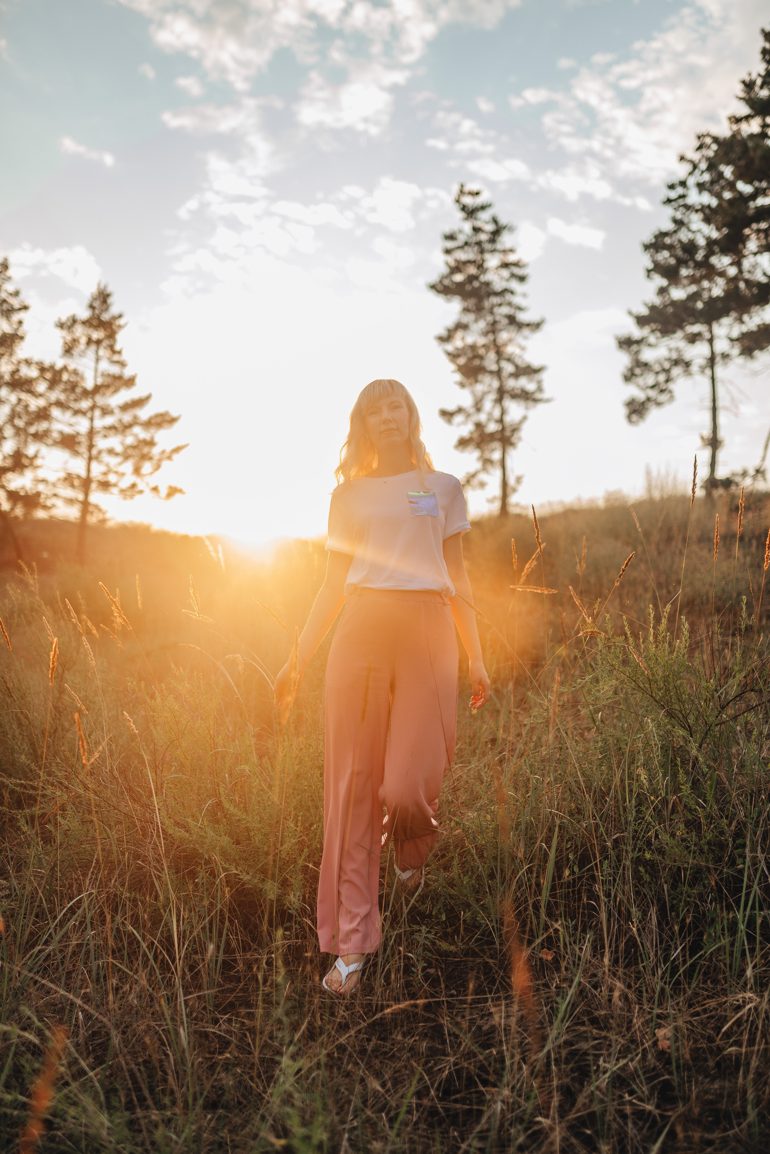 Анастасия | Летний закат. Фотограф Карина Шмулёва. Воронеж и область