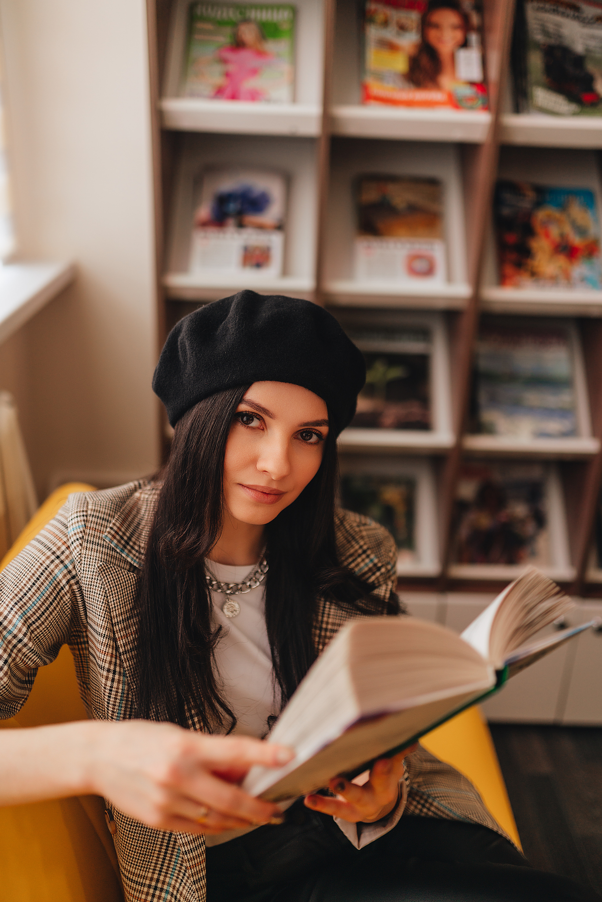 Татьяна | Съёмка в библиотеке. Фотограф Карина Шмулёва. Воронеж и область