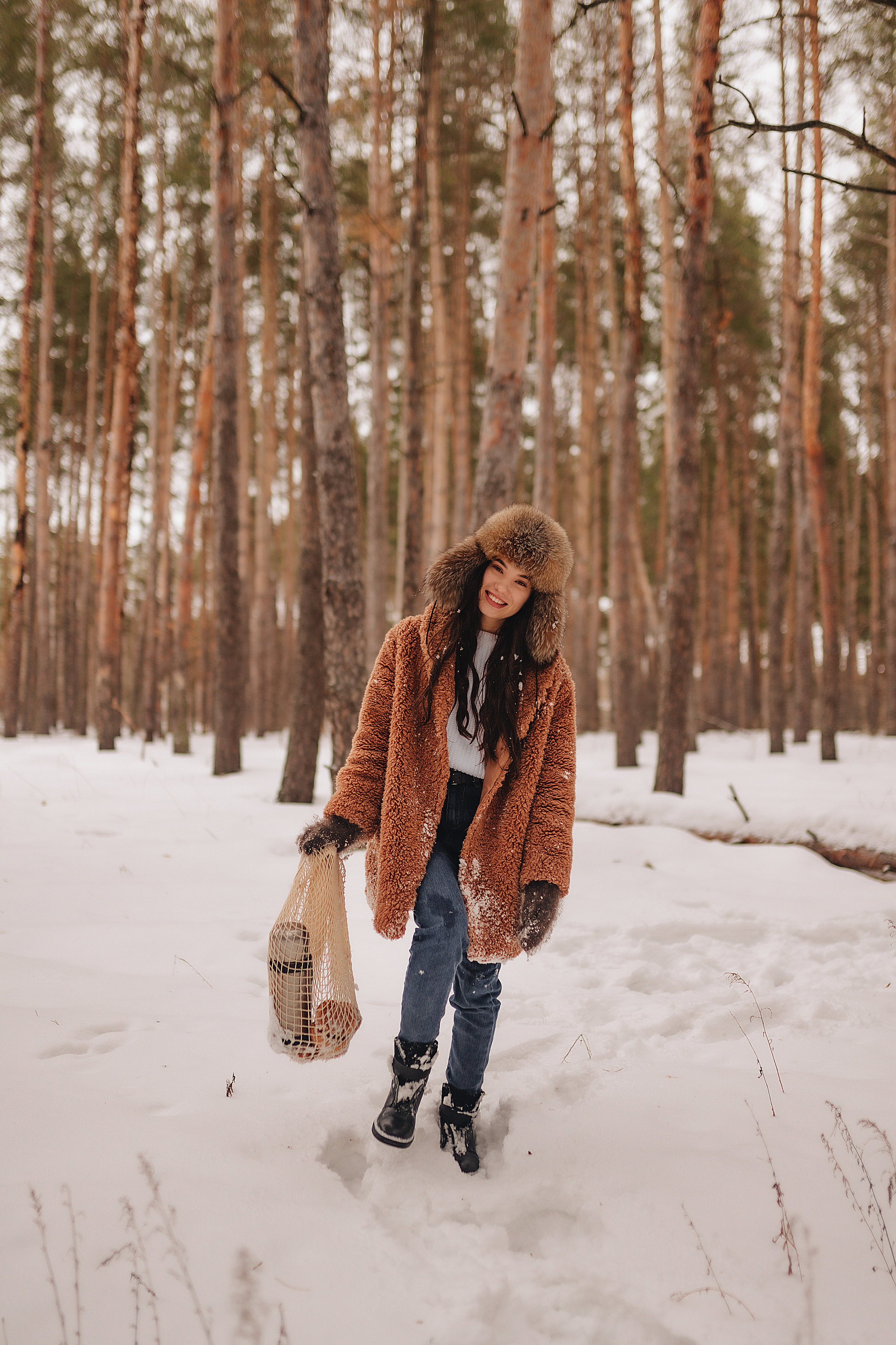 Анна | Прогулка в лесу. Фотограф Карина Шмулёва. Воронеж и область