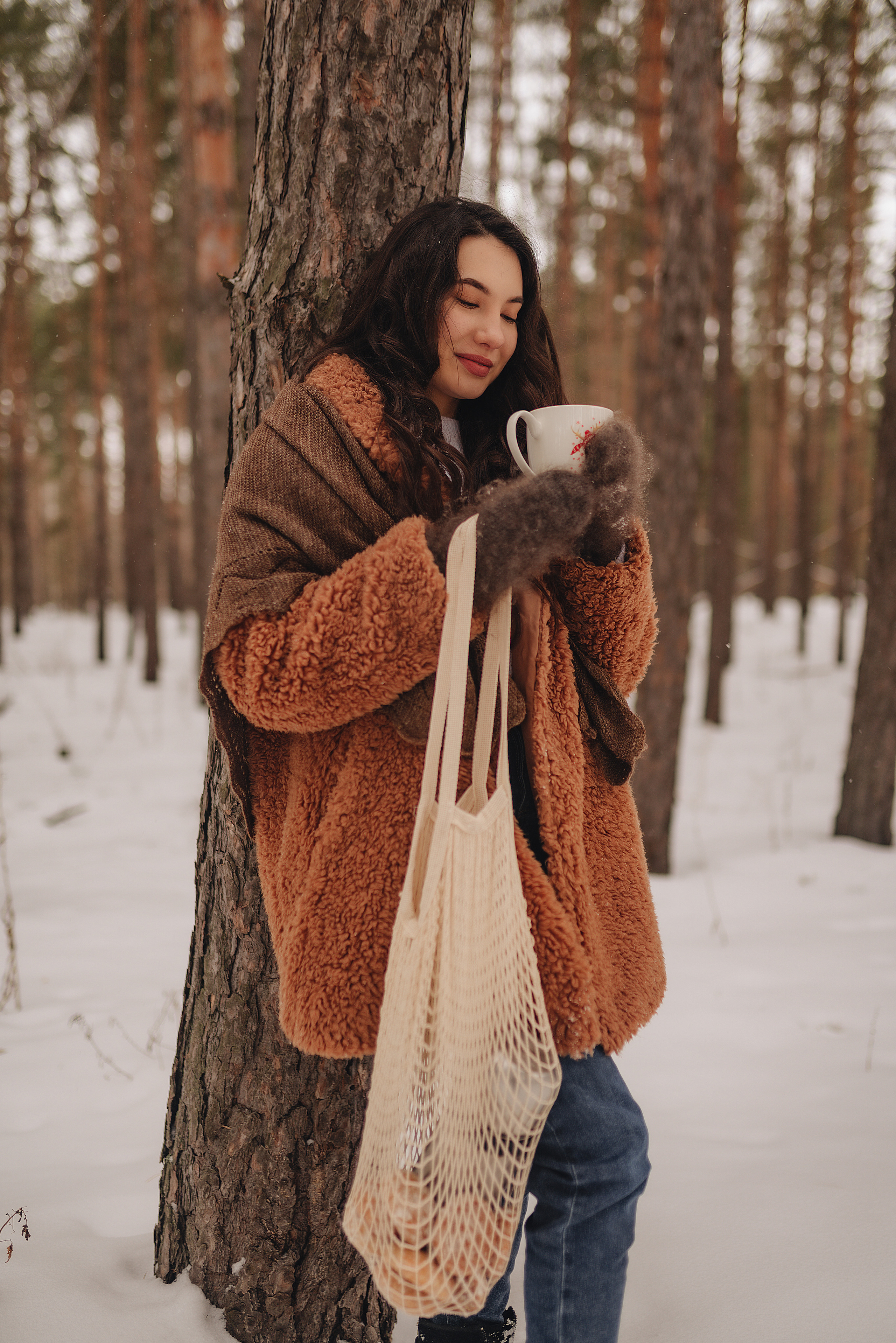 Анна | Прогулка в лесу. Фотограф Карина Шмулёва. Воронеж и область