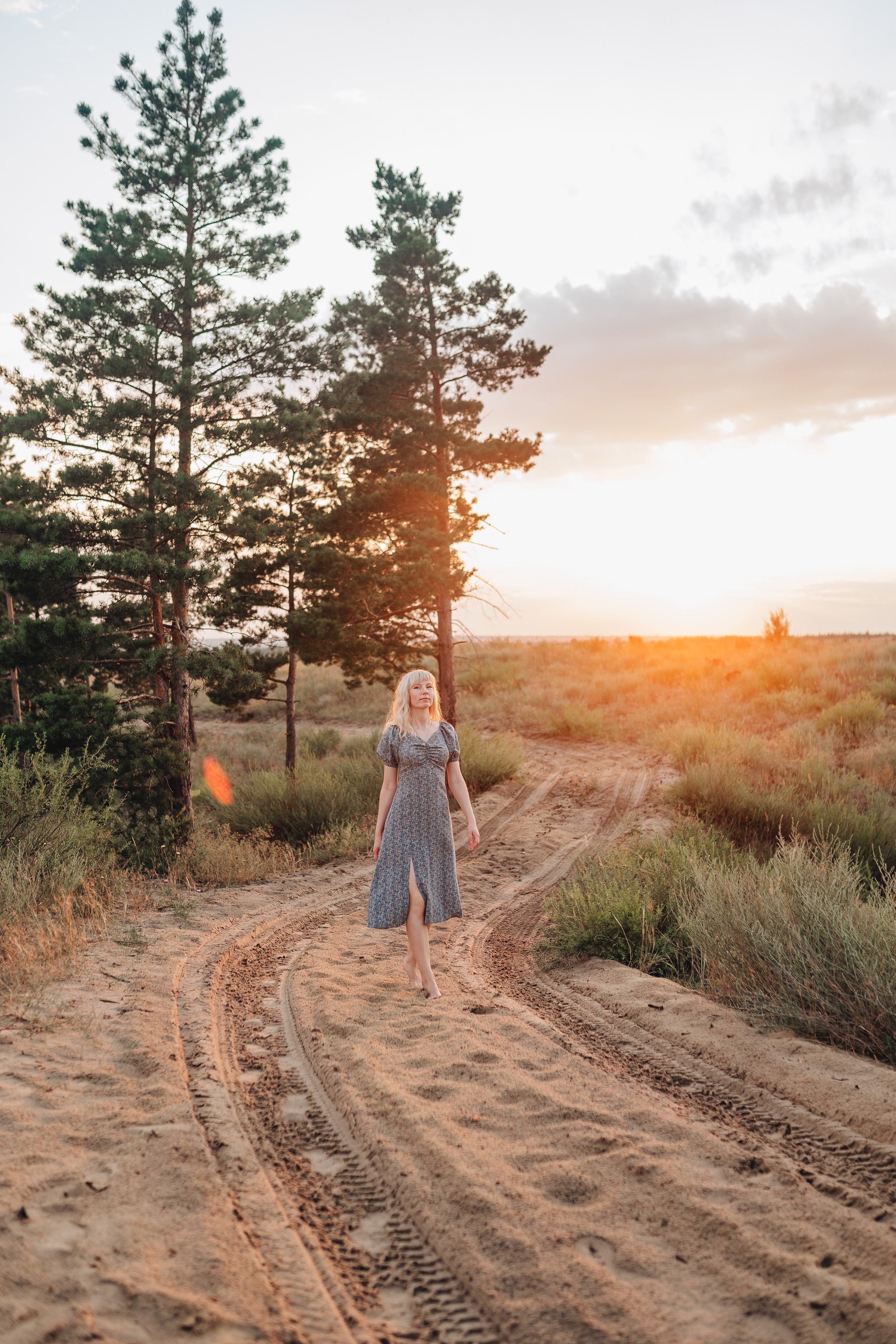 Анастасия | Летний закат. Фотограф Карина Шмулёва. Воронеж и область