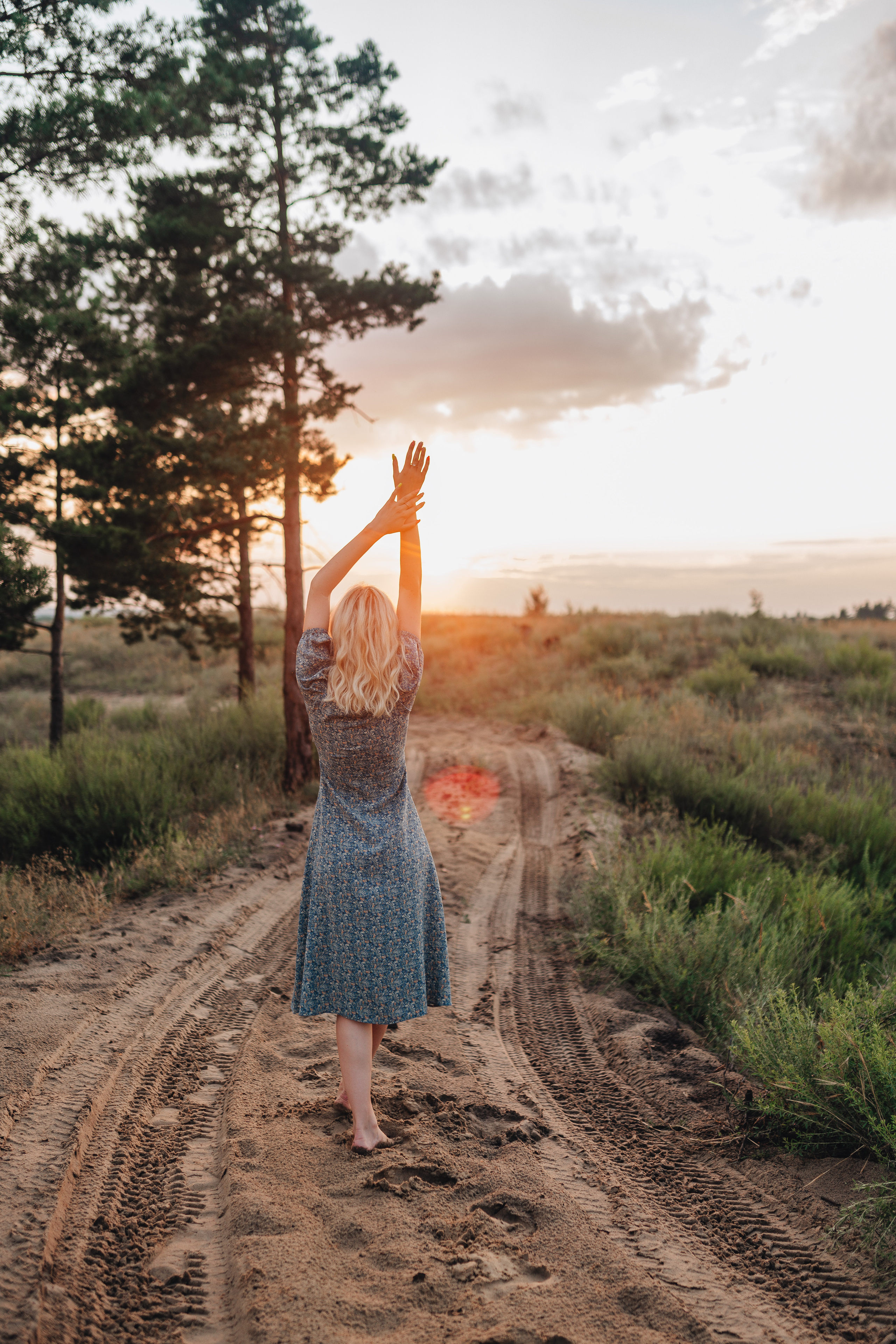 Анастасия | Летний закат. Фотограф Карина Шмулёва. Воронеж и область