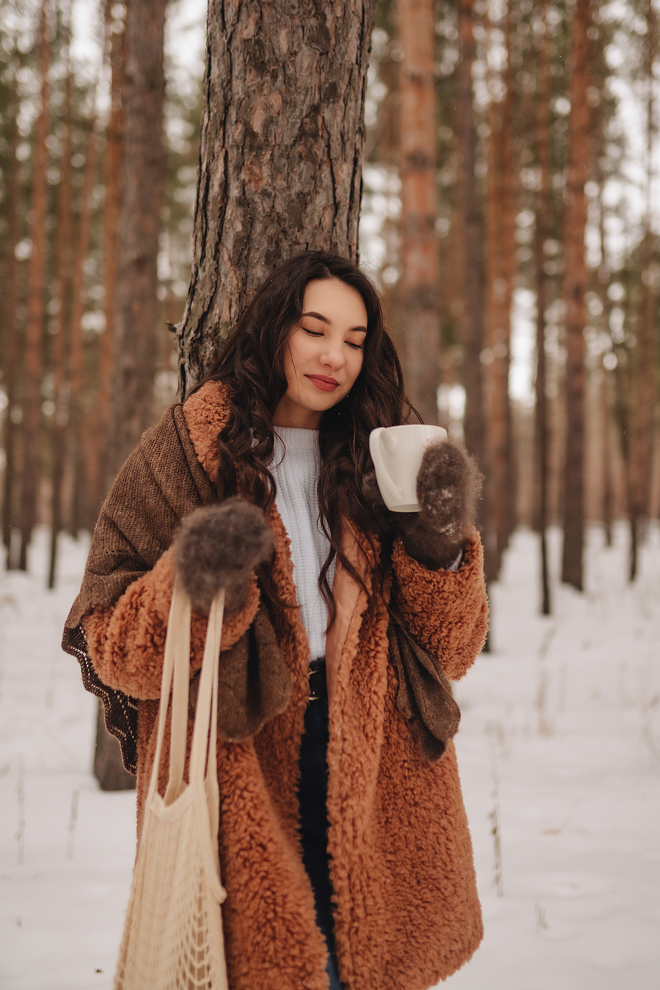 Анна | Прогулка в лесу. Фотограф Карина Шмулёва. Воронеж и область