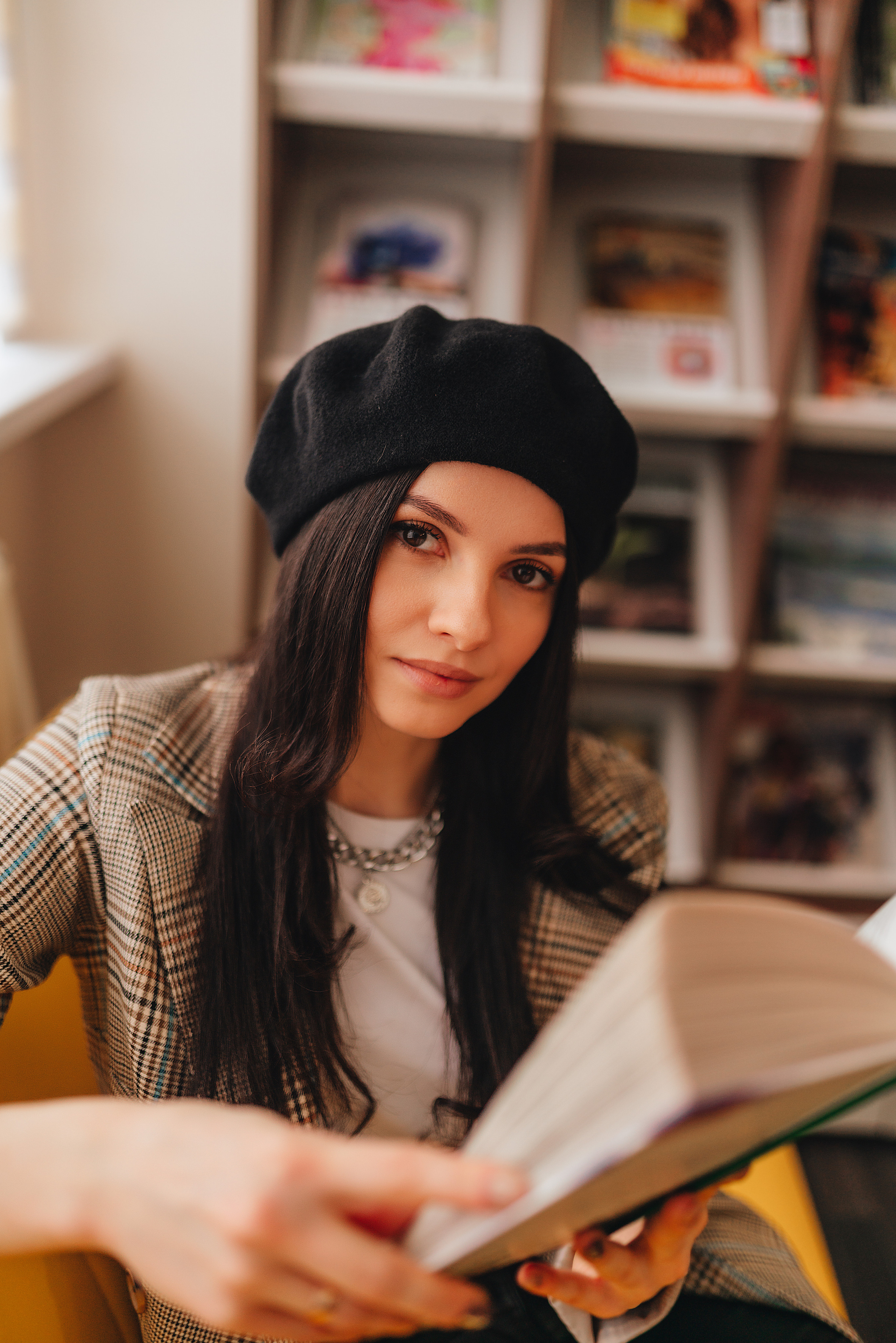 Татьяна | Съёмка в библиотеке. Фотограф Карина Шмулёва. Воронеж и область