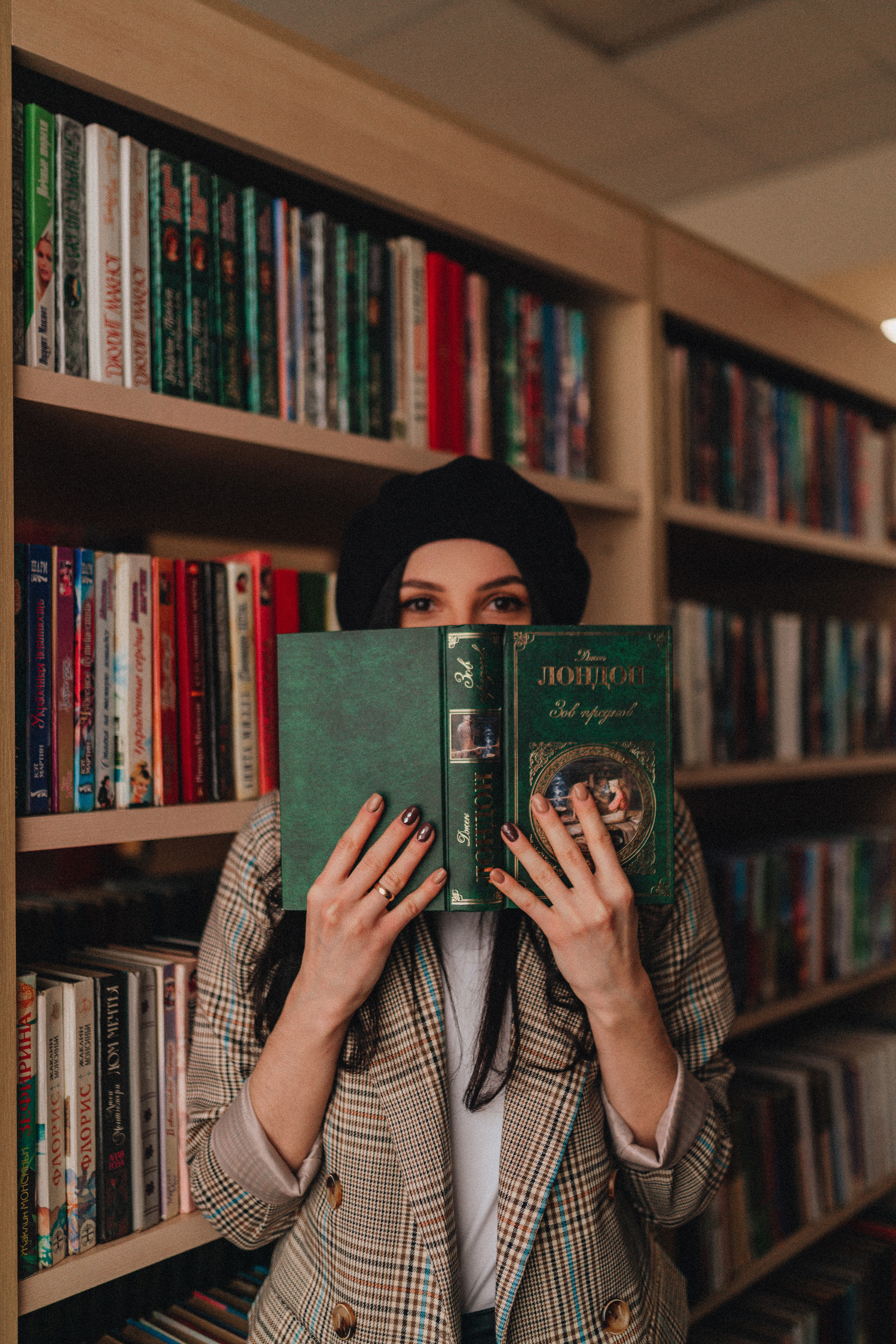 Татьяна | Съёмка в библиотеке. Фотограф Карина Шмулёва. Воронеж и область