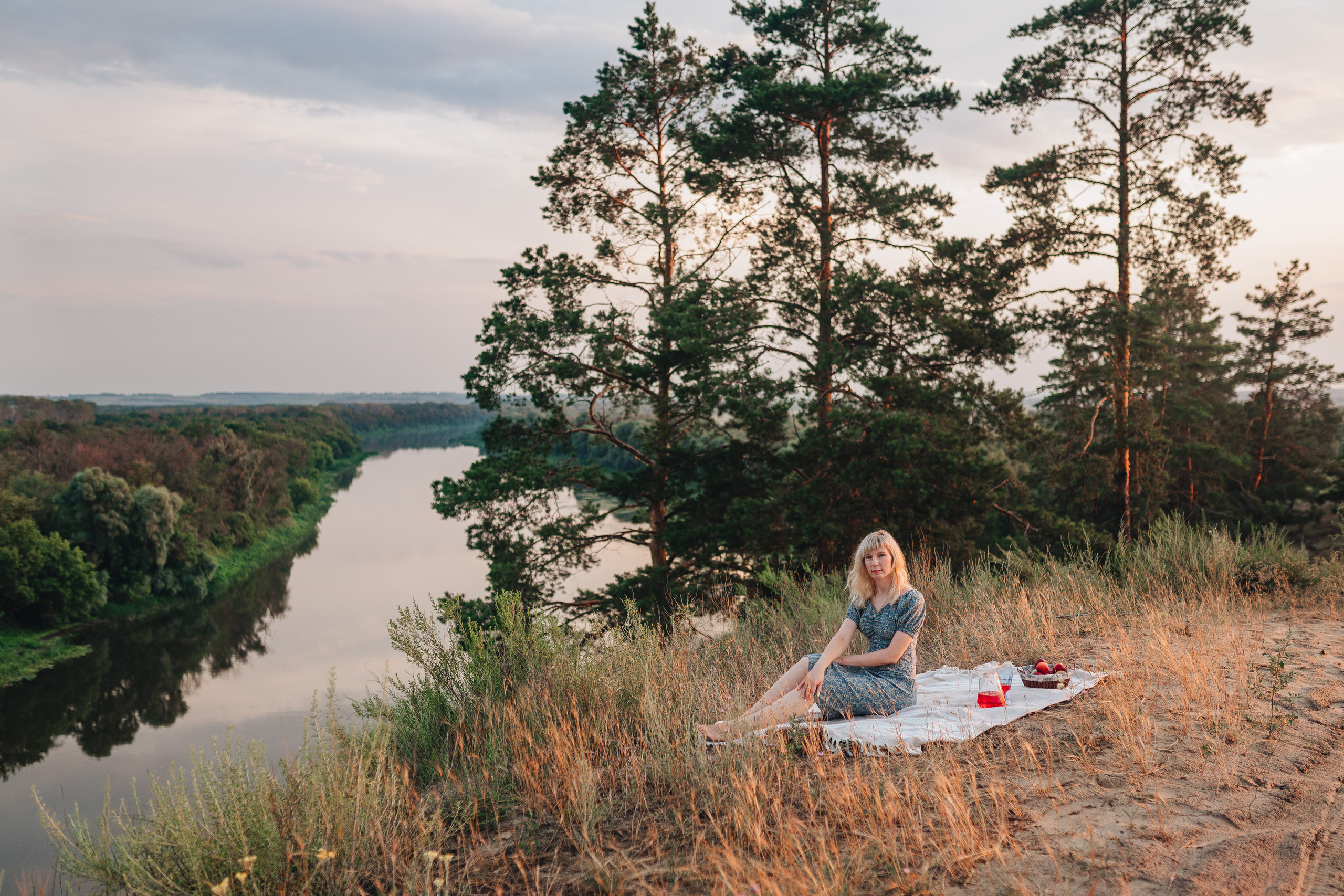 Анастасия | Летний закат. Фотограф Карина Шмулёва. Воронеж и область