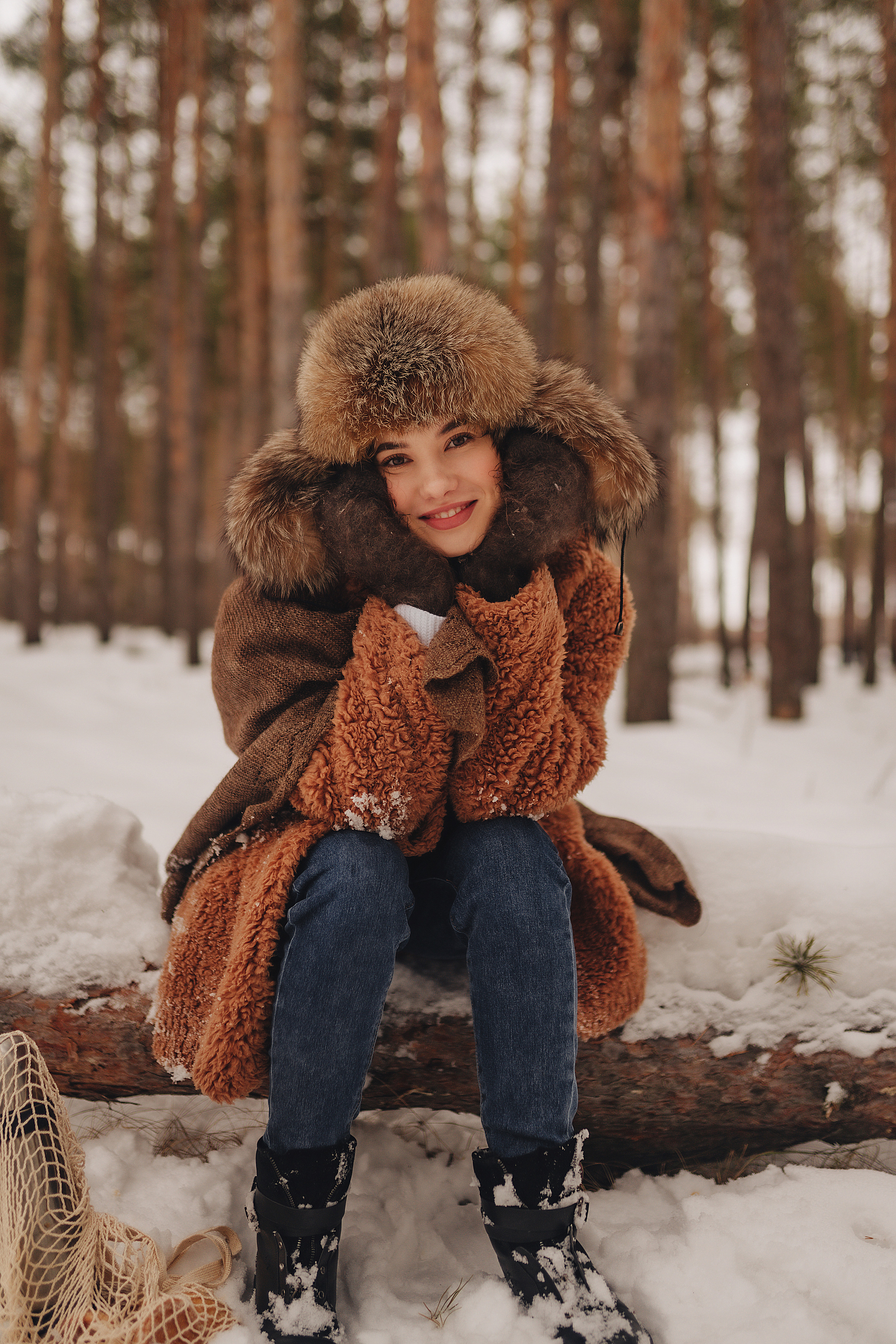 Анна | Прогулка в лесу. Фотограф Карина Шмулёва. Воронеж и область