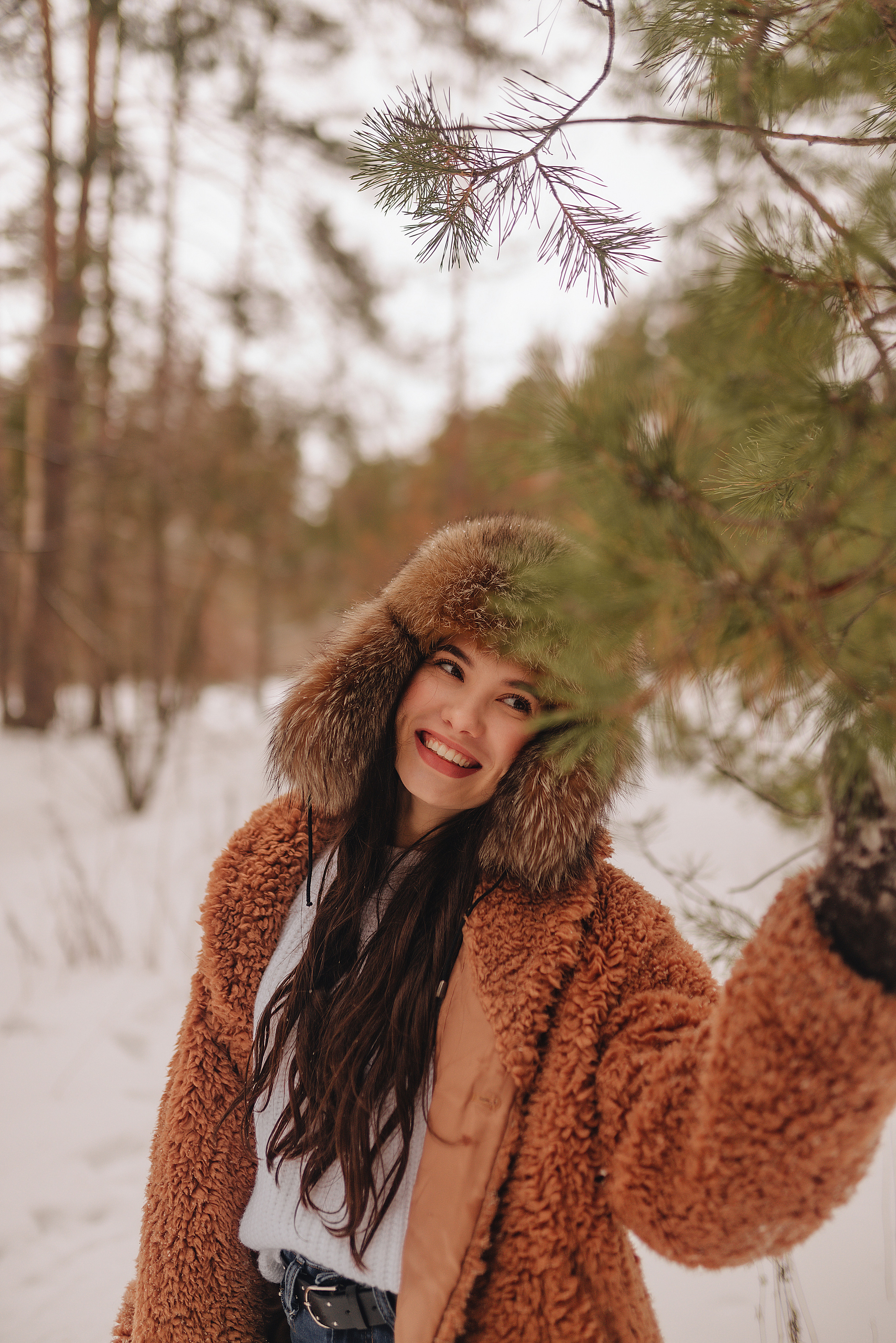 Анна | Прогулка в лесу. Фотограф Карина Шмулёва. Воронеж и область