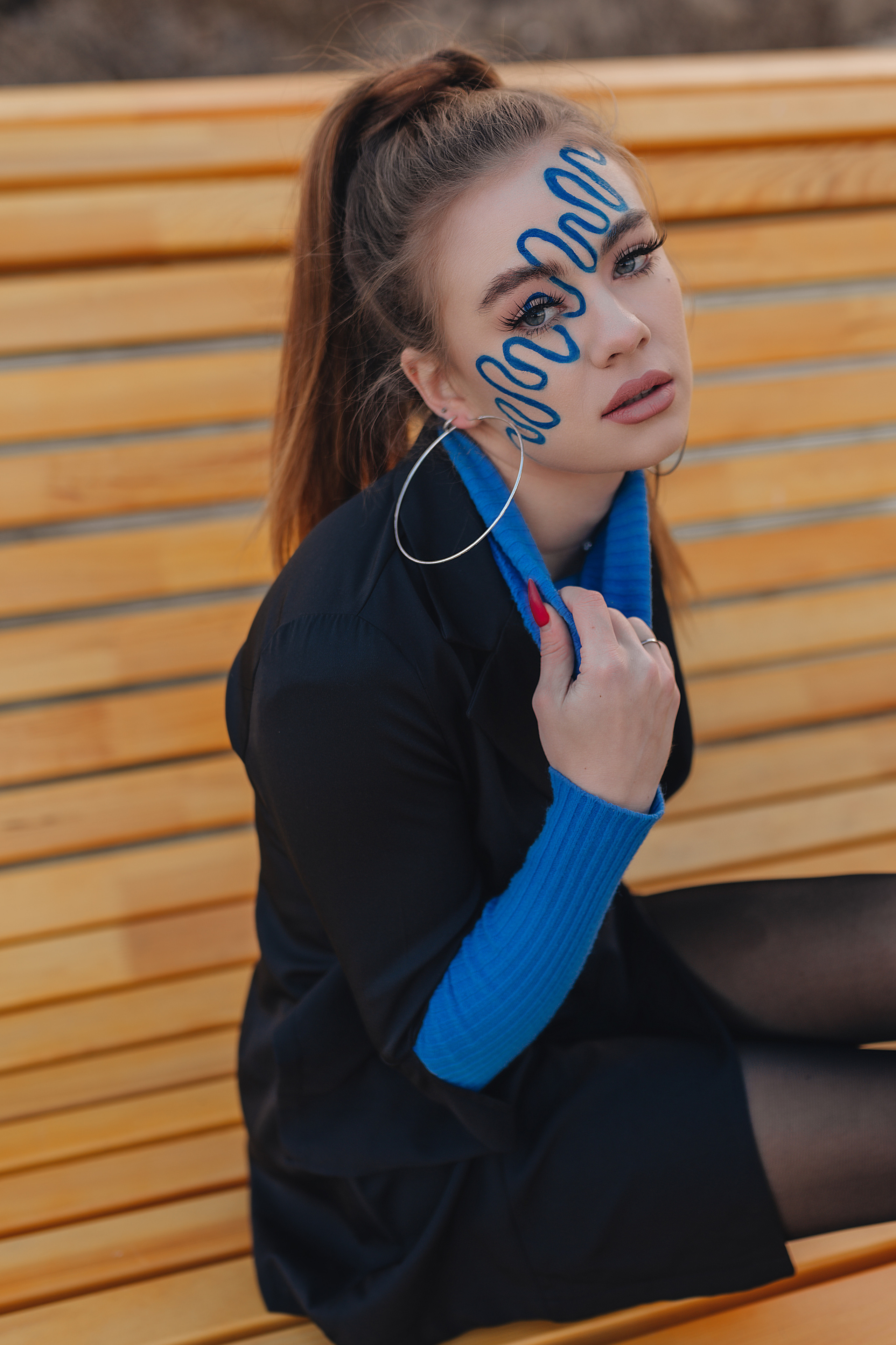 Диана | Съёмка с креативным макияжем. Фотограф Карина Шмулёва. Воронеж и область