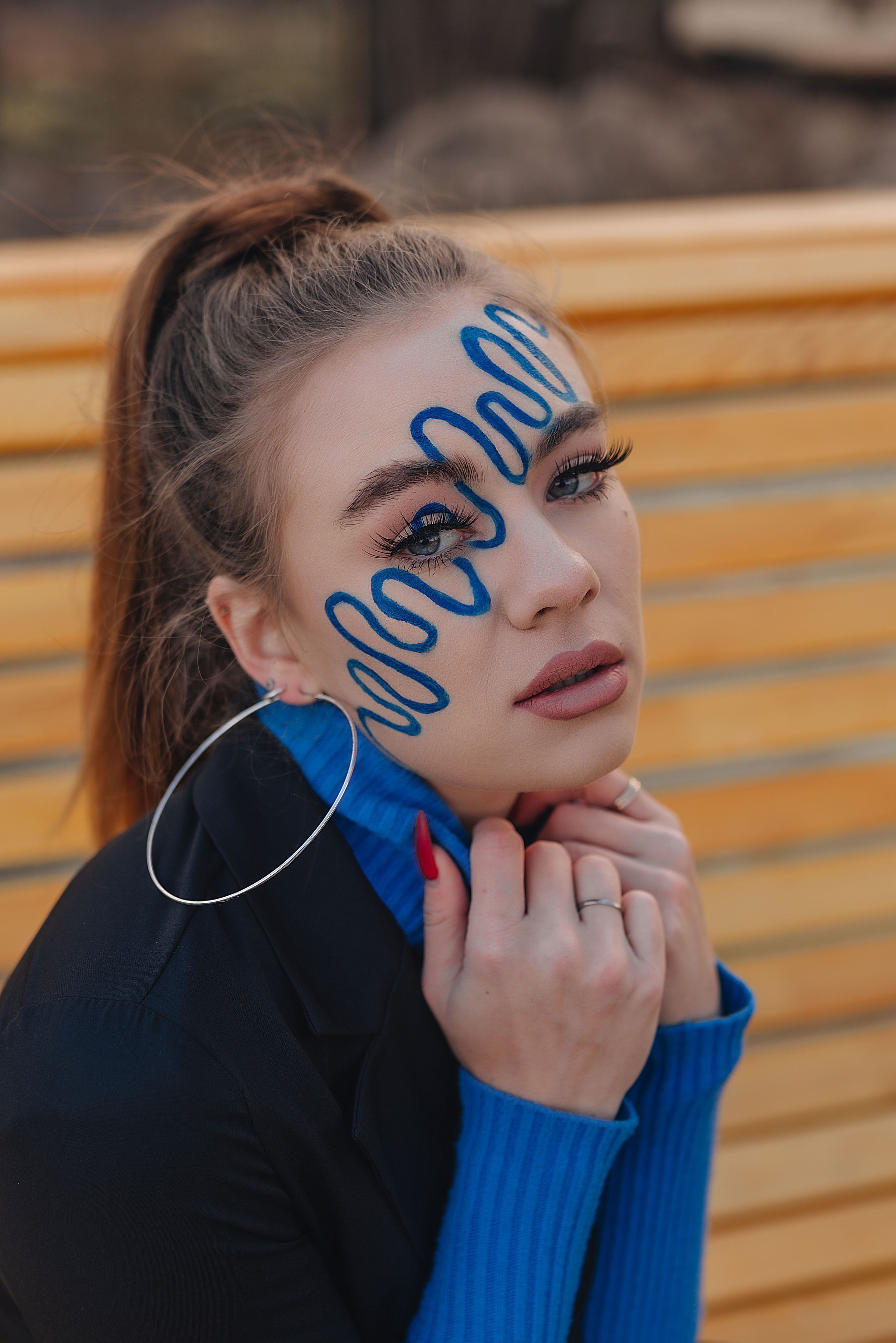 Диана | Съёмка с креативным макияжем. Фотограф Карина Шмулёва. Воронеж и область