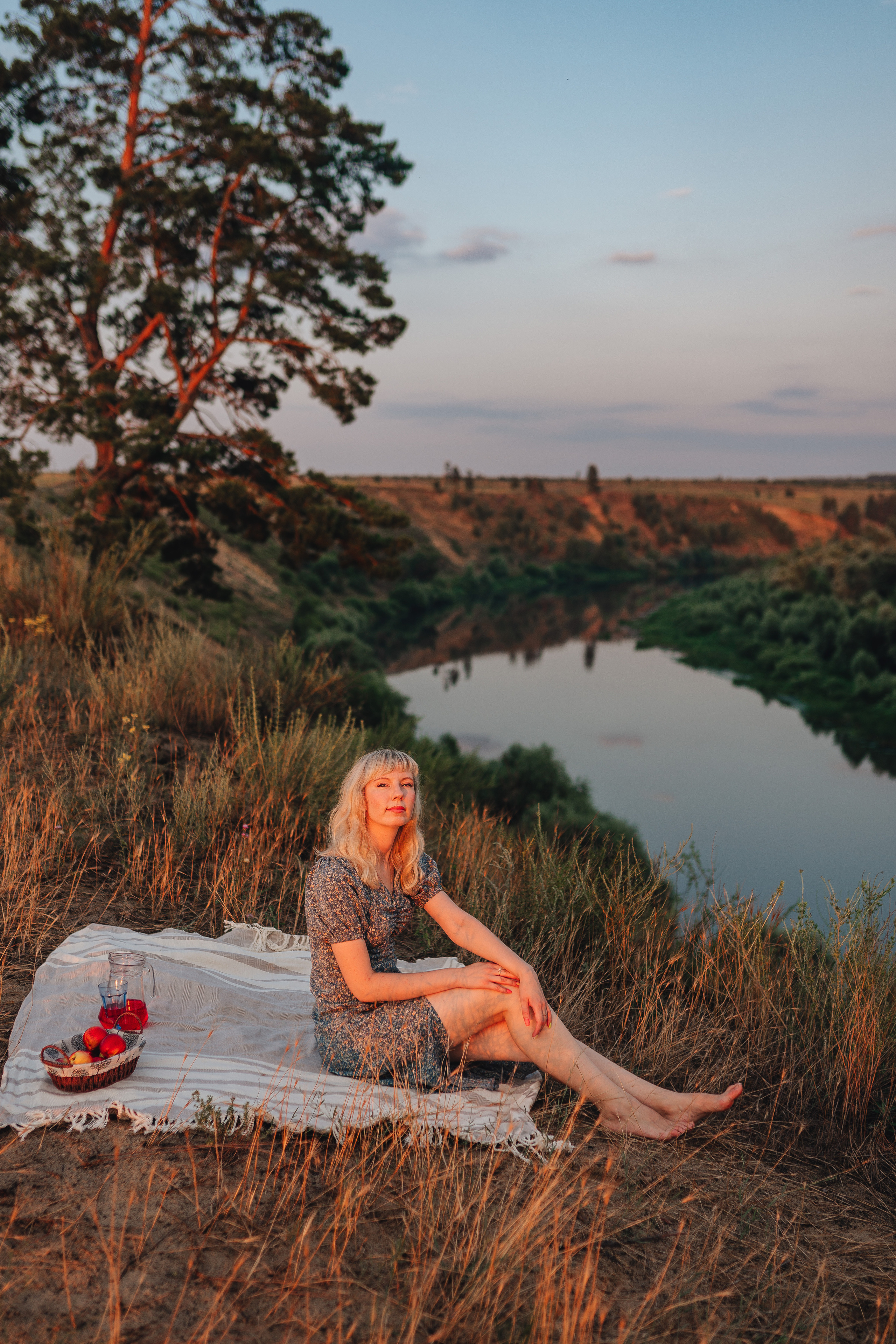 Анастасия | Летний закат. Фотограф Карина Шмулёва. Воронеж и область