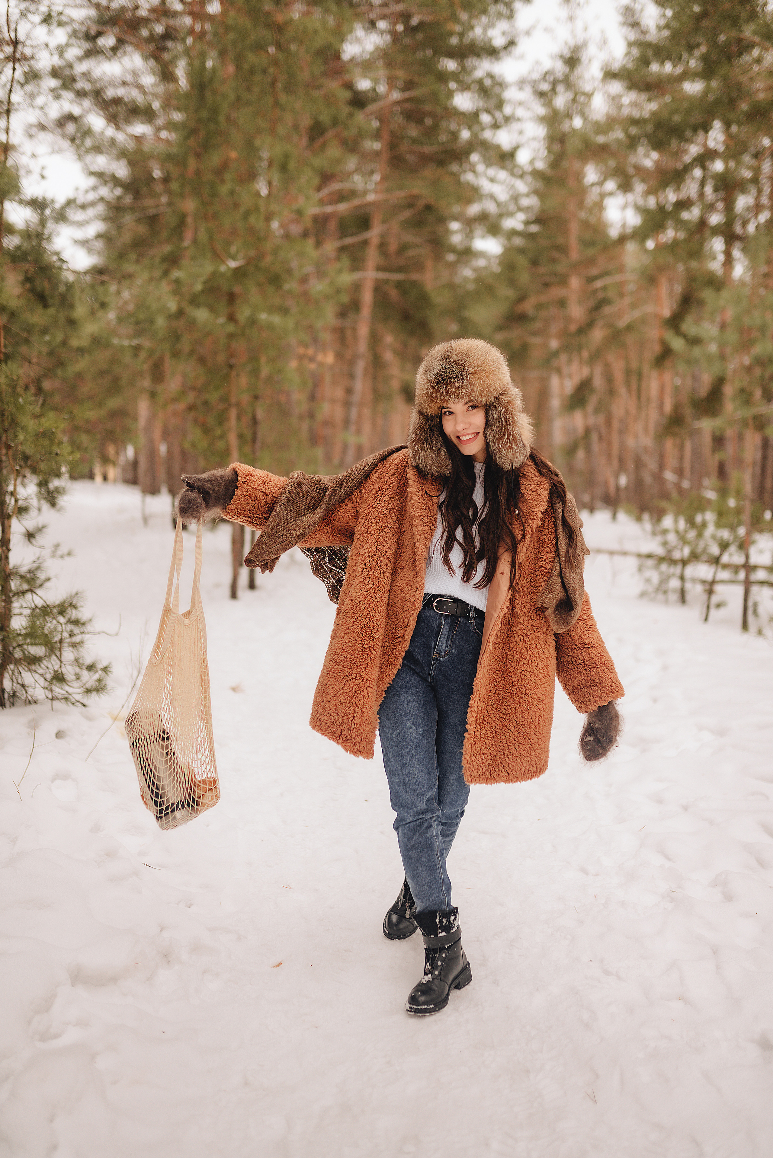 Анна | Прогулка в лесу. Фотограф Карина Шмулёва. Воронеж и область