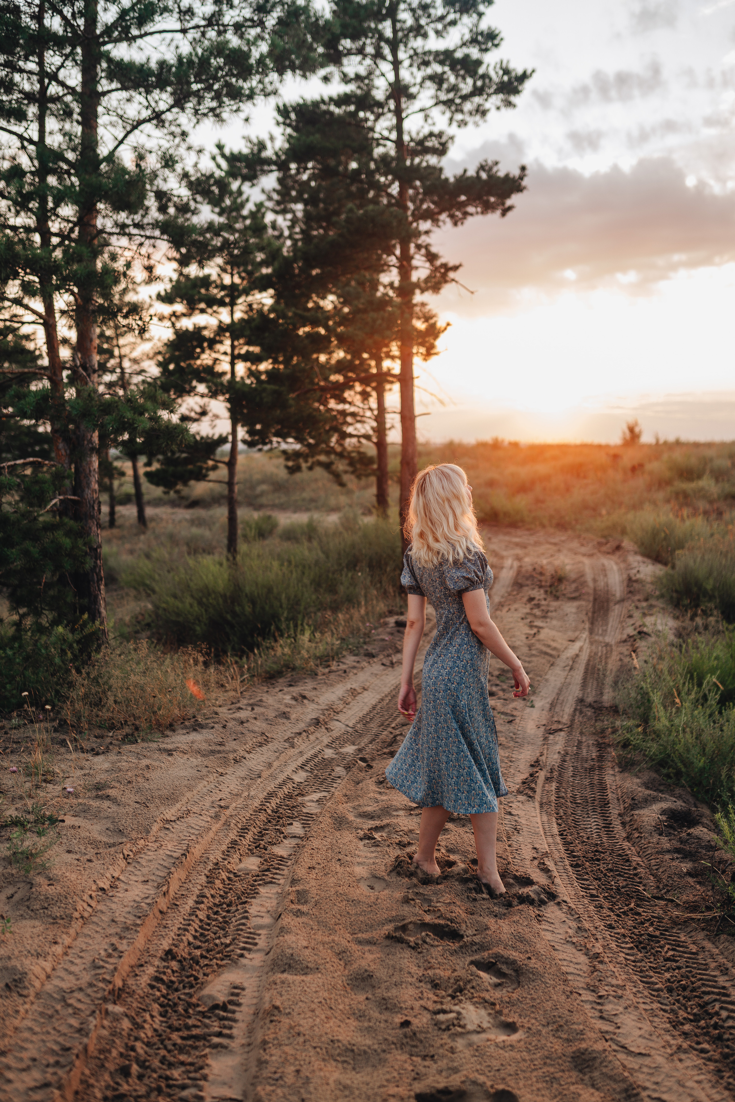 Анастасия | Летний закат. Фотограф Карина Шмулёва. Воронеж и область