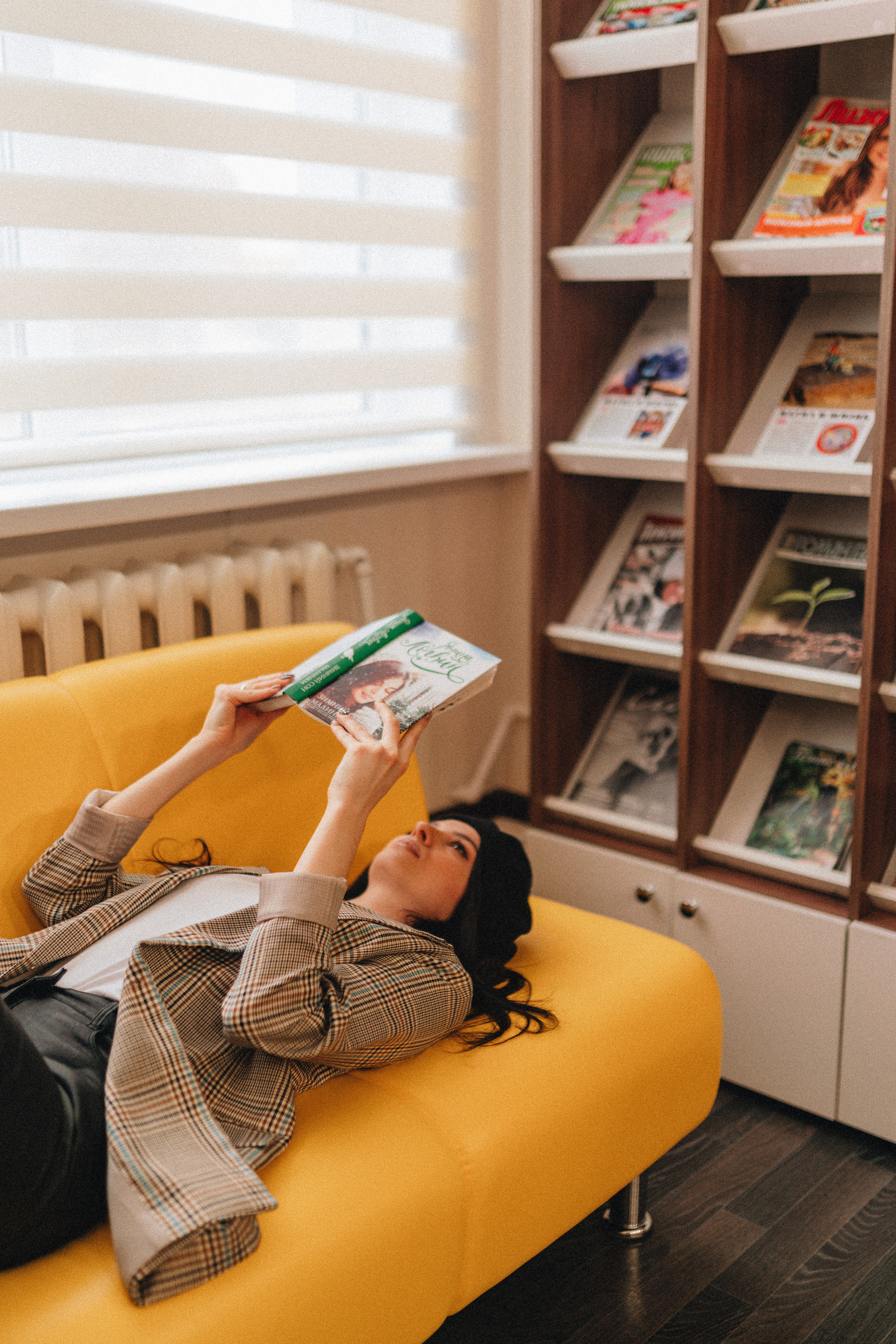 Татьяна | Съёмка в библиотеке. Фотограф Карина Шмулёва. Воронеж и область