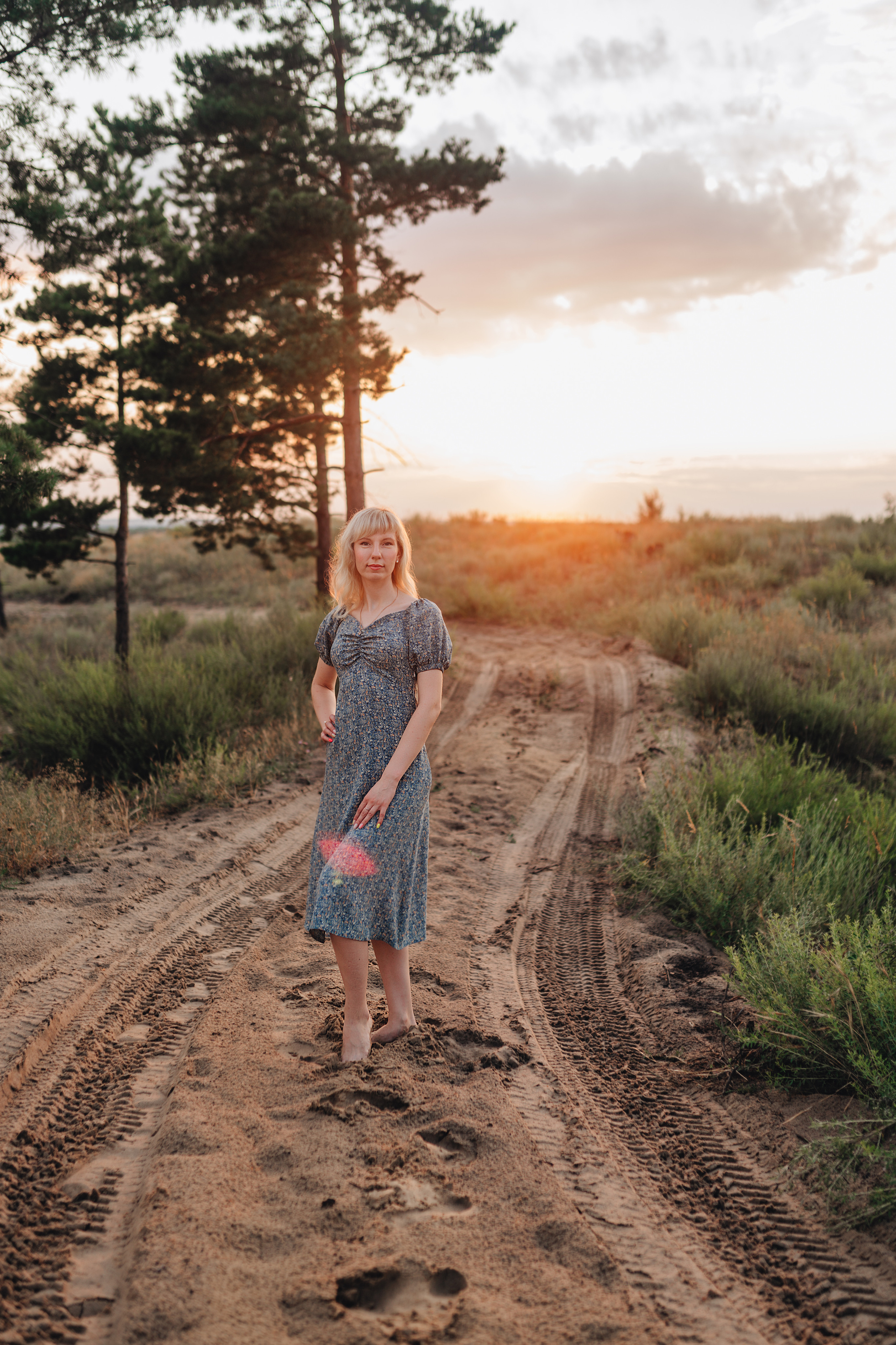 Анастасия | Летний закат. Фотограф Карина Шмулёва. Воронеж и область