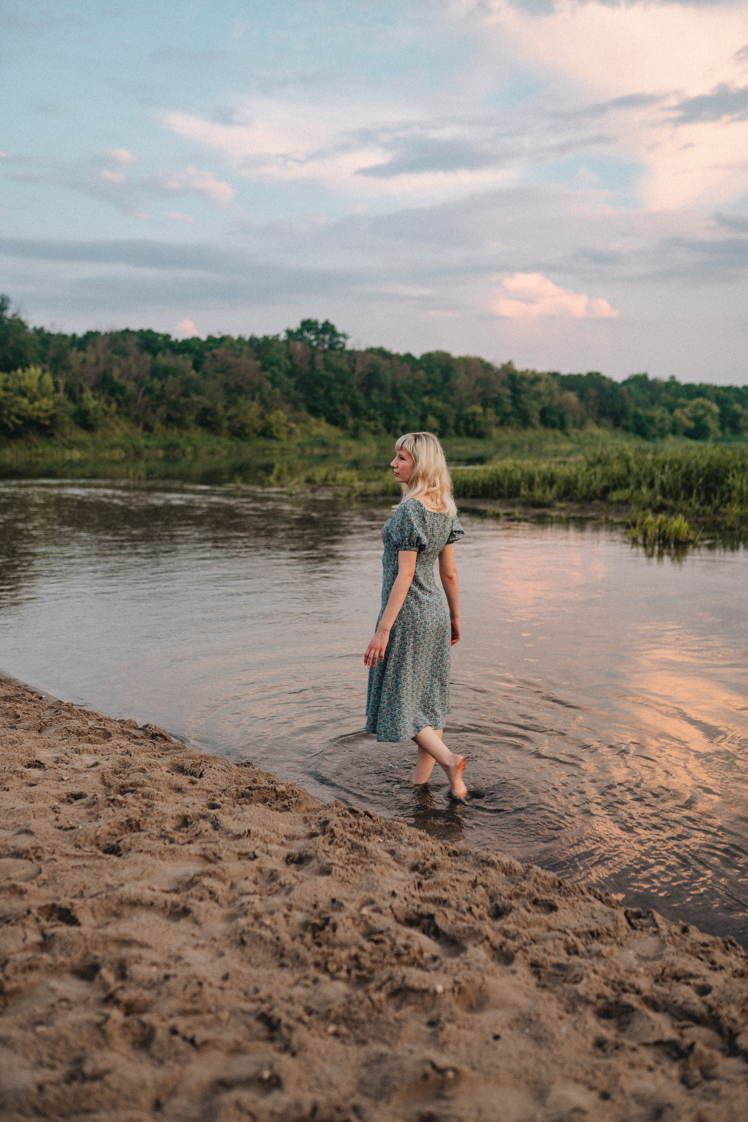 Анастасия | Летний закат. Фотограф Карина Шмулёва. Воронеж и область