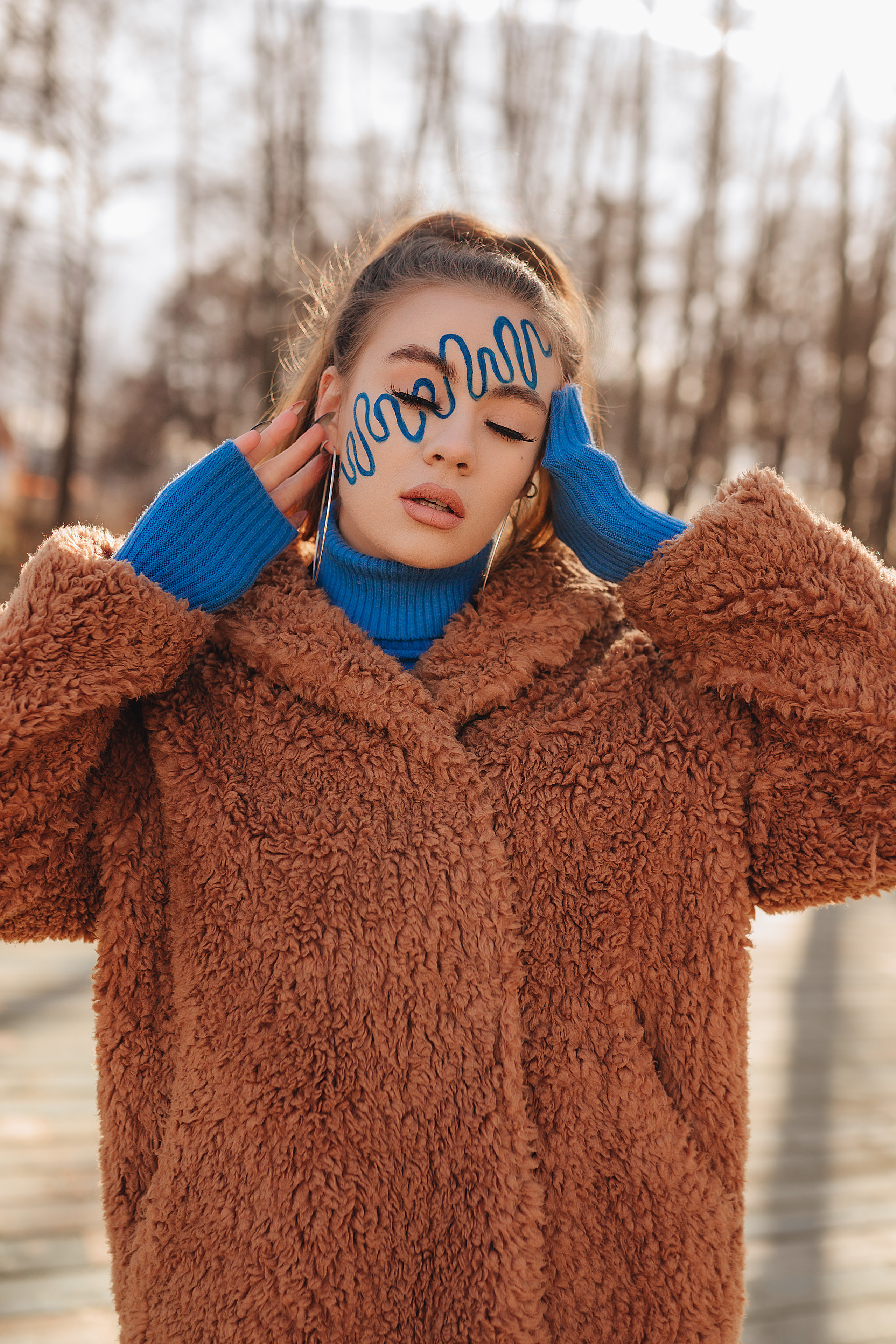 Диана | Съёмка с креативным макияжем. Фотограф Карина Шмулёва. Воронеж и область