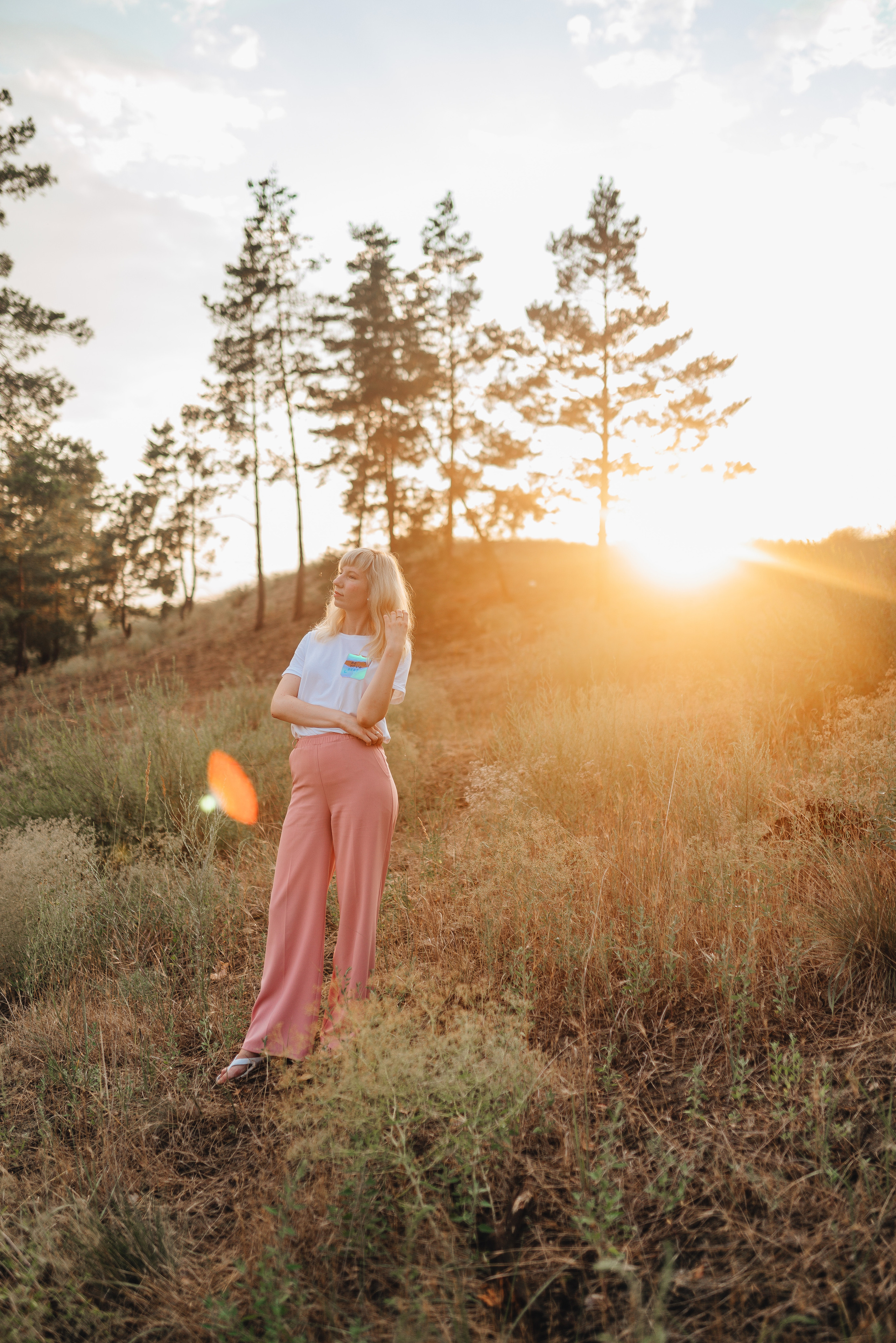 Анастасия | Летний закат. Фотограф Карина Шмулёва. Воронеж и область