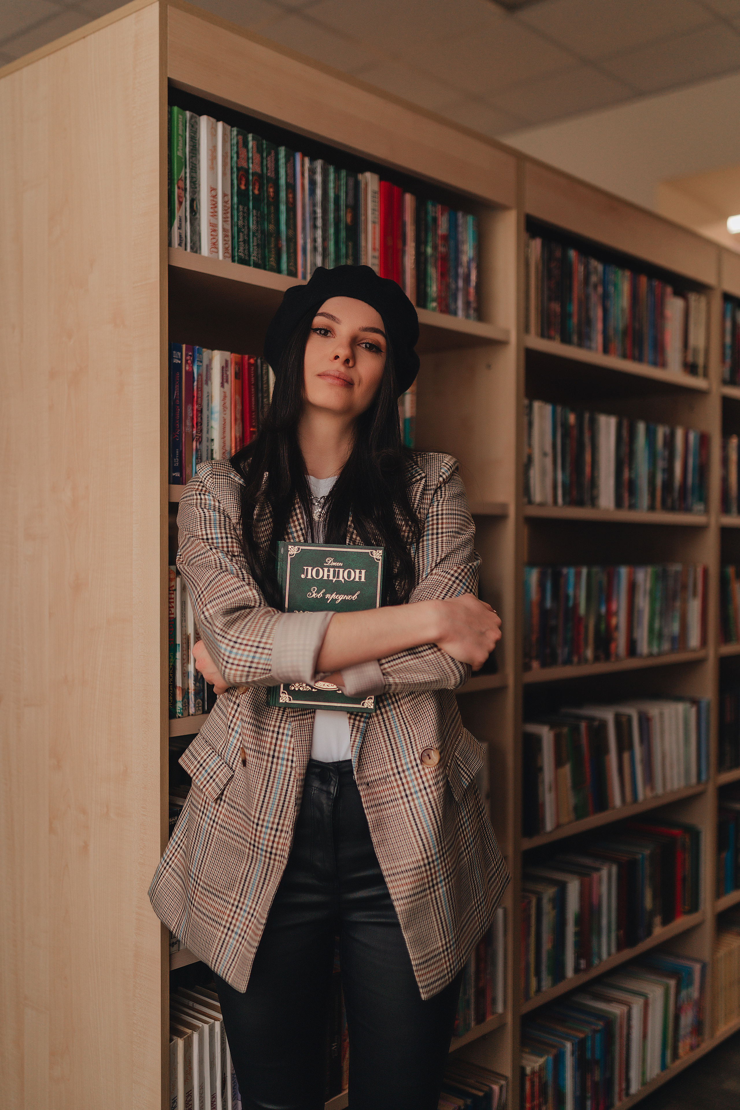 Татьяна | Съёмка в библиотеке. Фотограф Карина Шмулёва. Воронеж и область