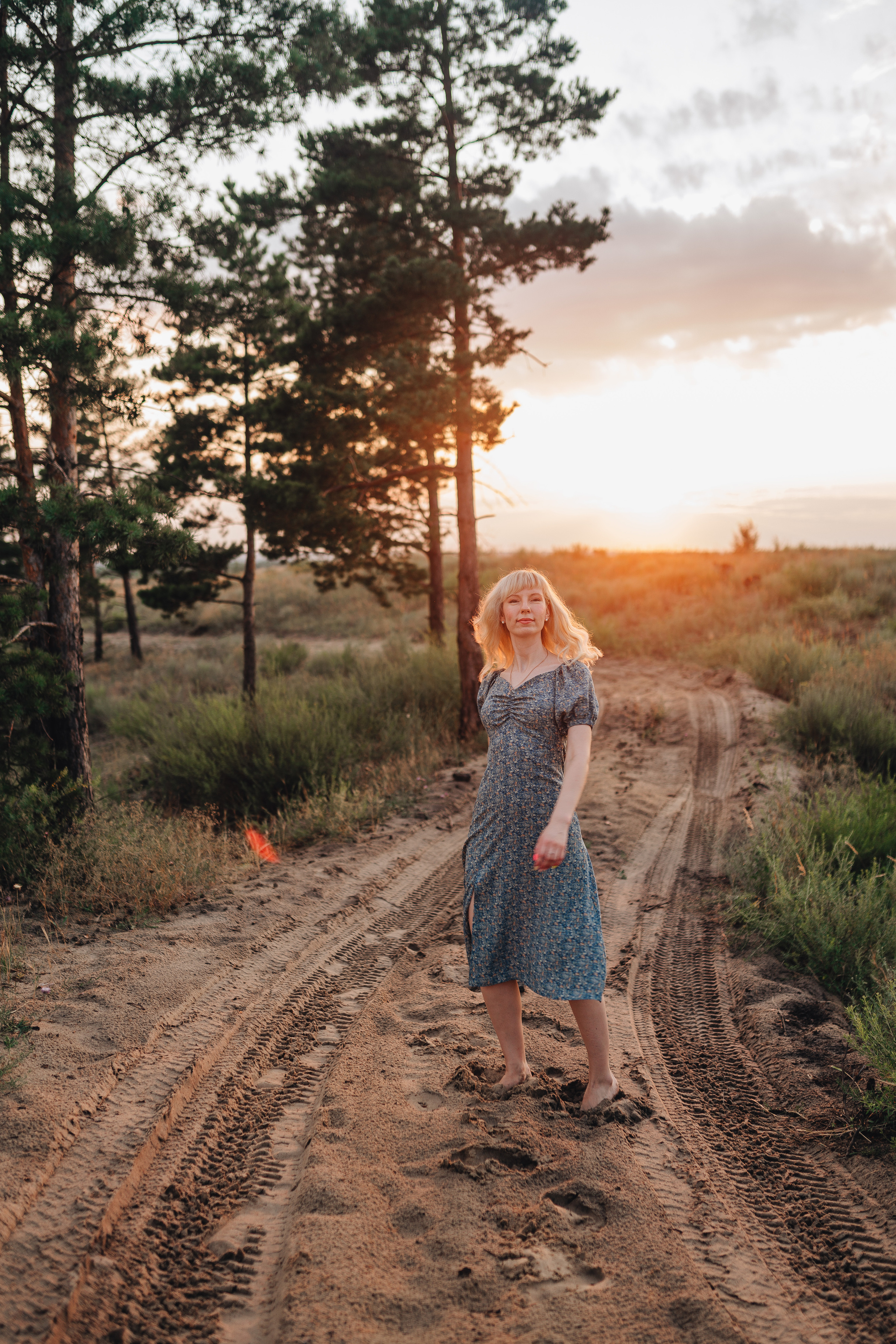 Анастасия | Летний закат. Фотограф Карина Шмулёва. Воронеж и область