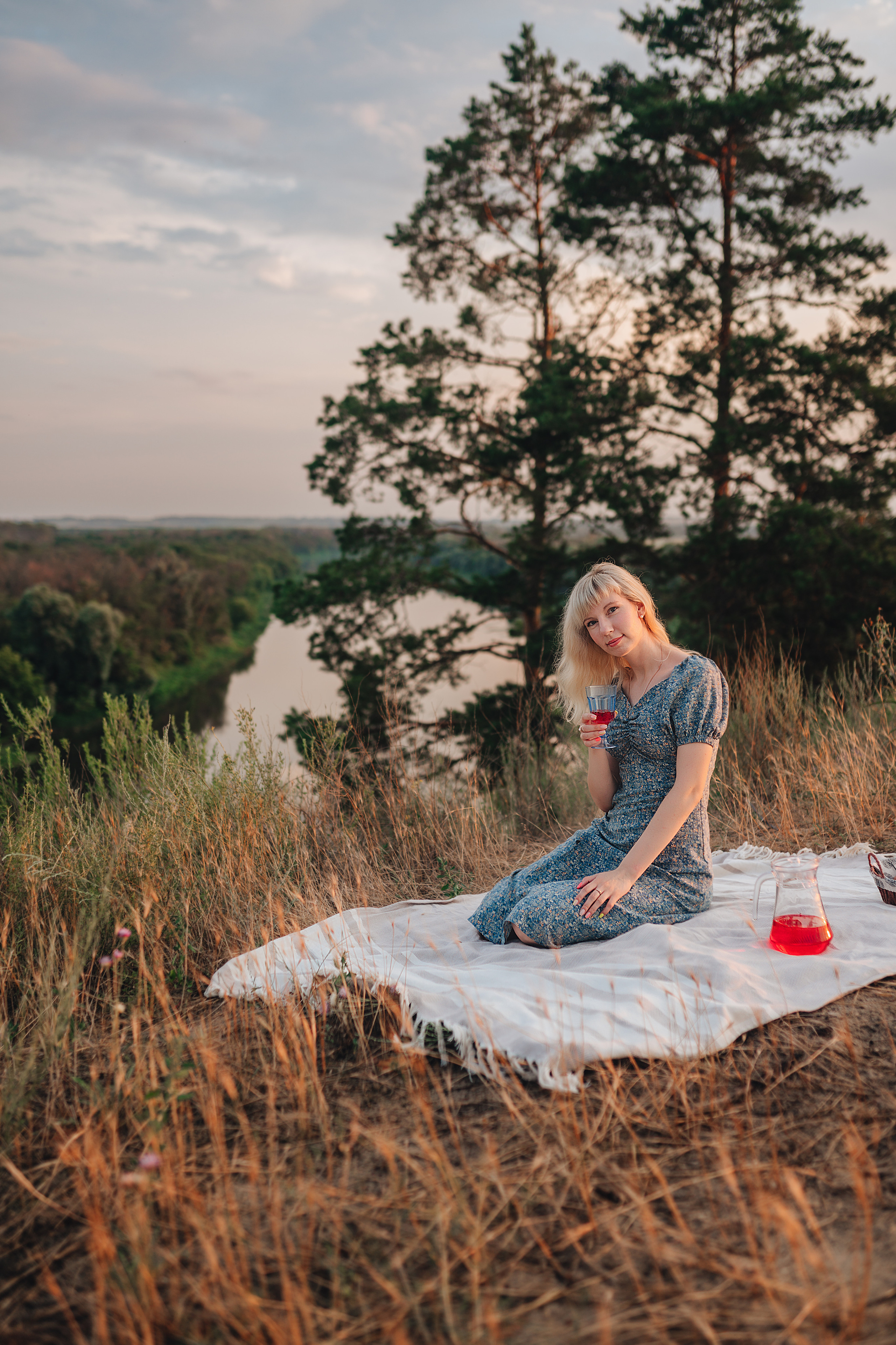 Анастасия | Летний закат. Фотограф Карина Шмулёва. Воронеж и область