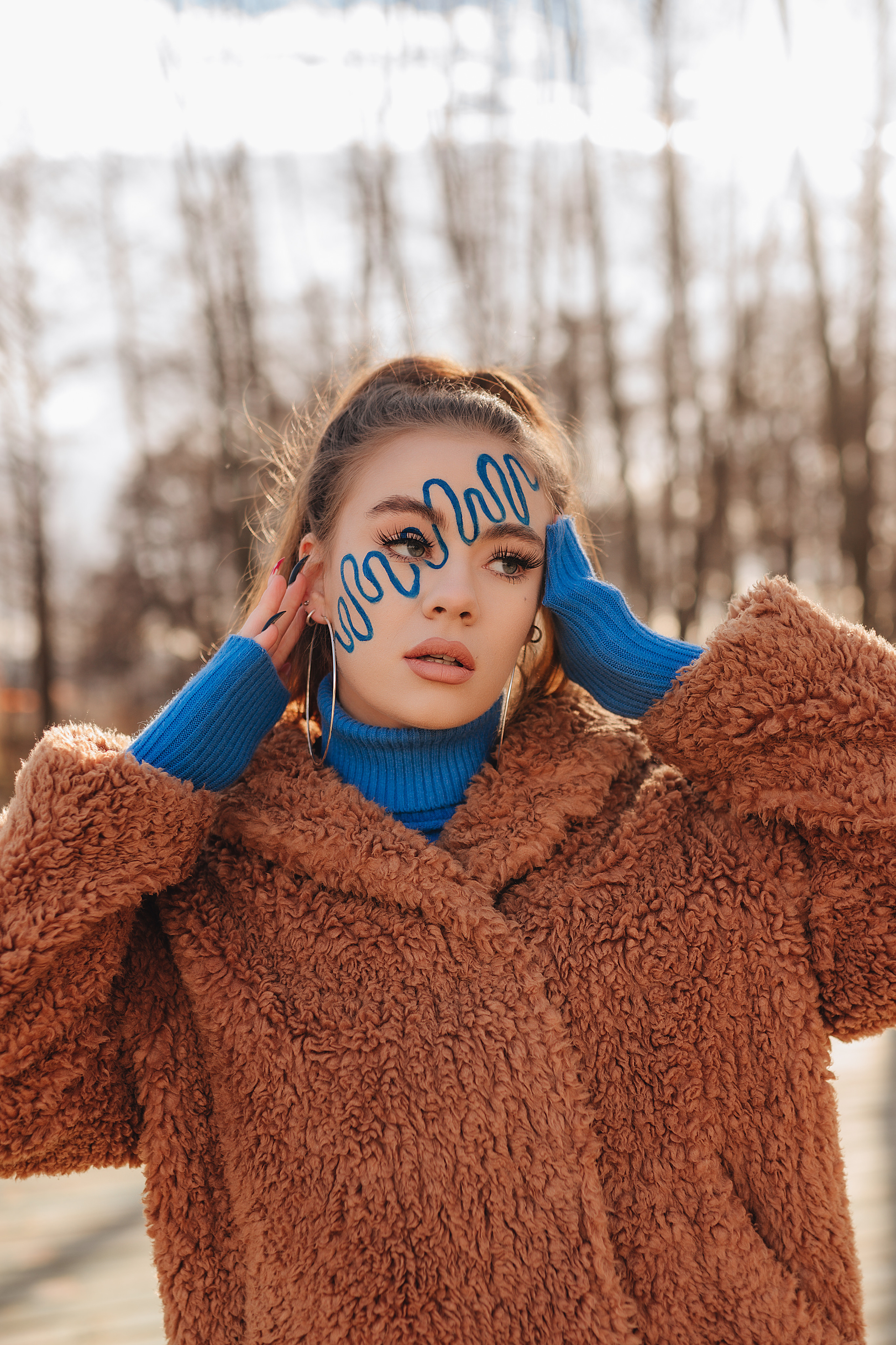 Диана | Съёмка с креативным макияжем. Фотограф Карина Шмулёва. Воронеж и область