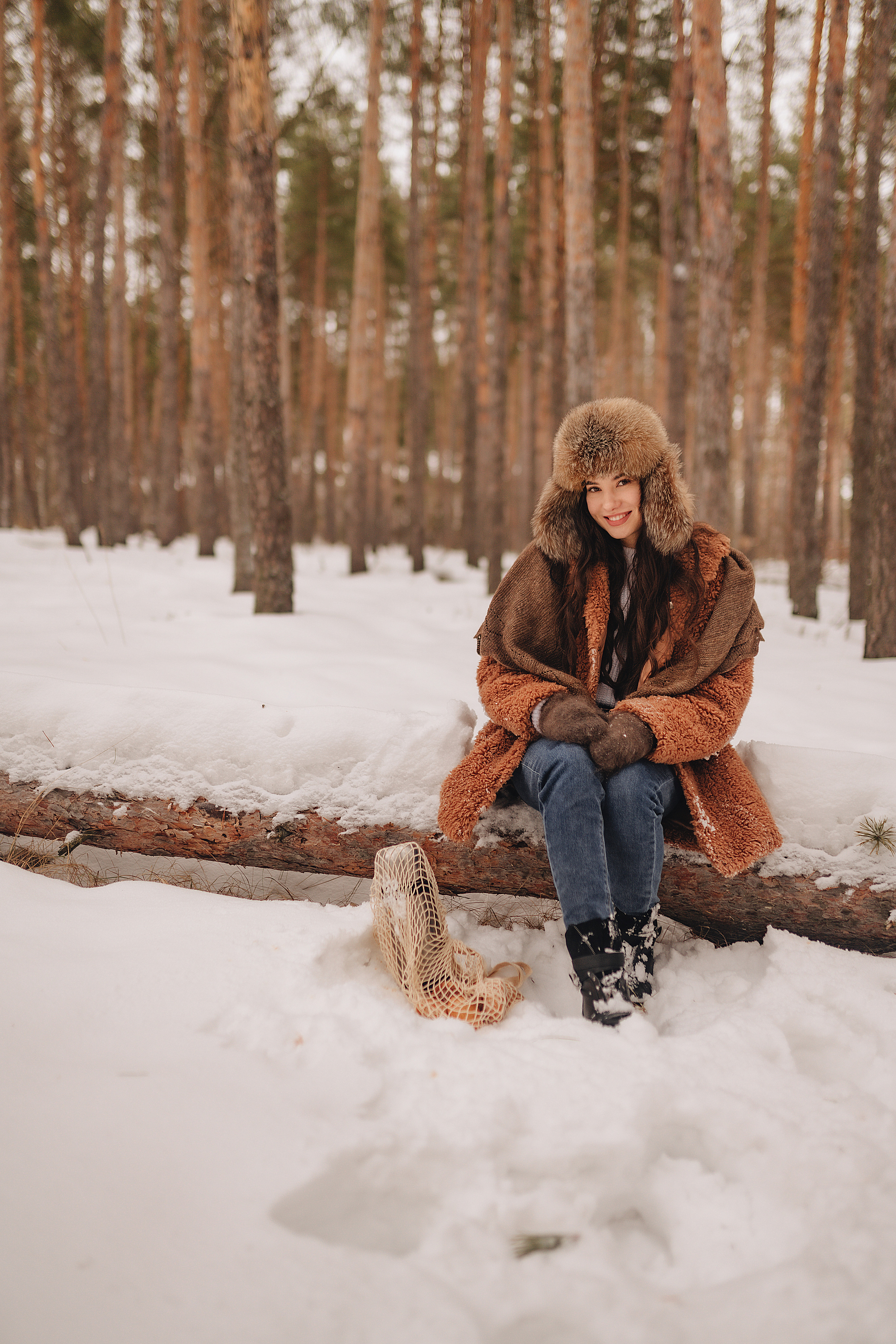 Анна | Прогулка в лесу. Фотограф Карина Шмулёва. Воронеж и область