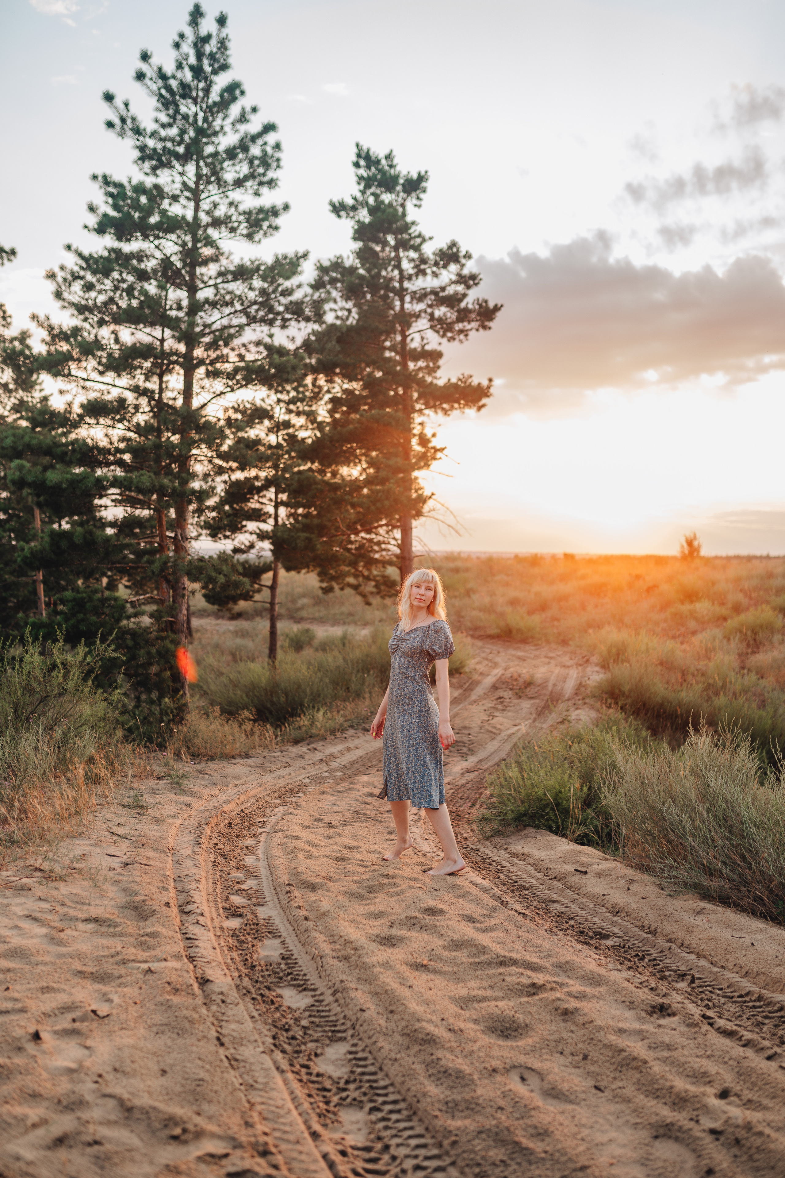 Анастасия | Летний закат. Фотограф Карина Шмулёва. Воронеж и область