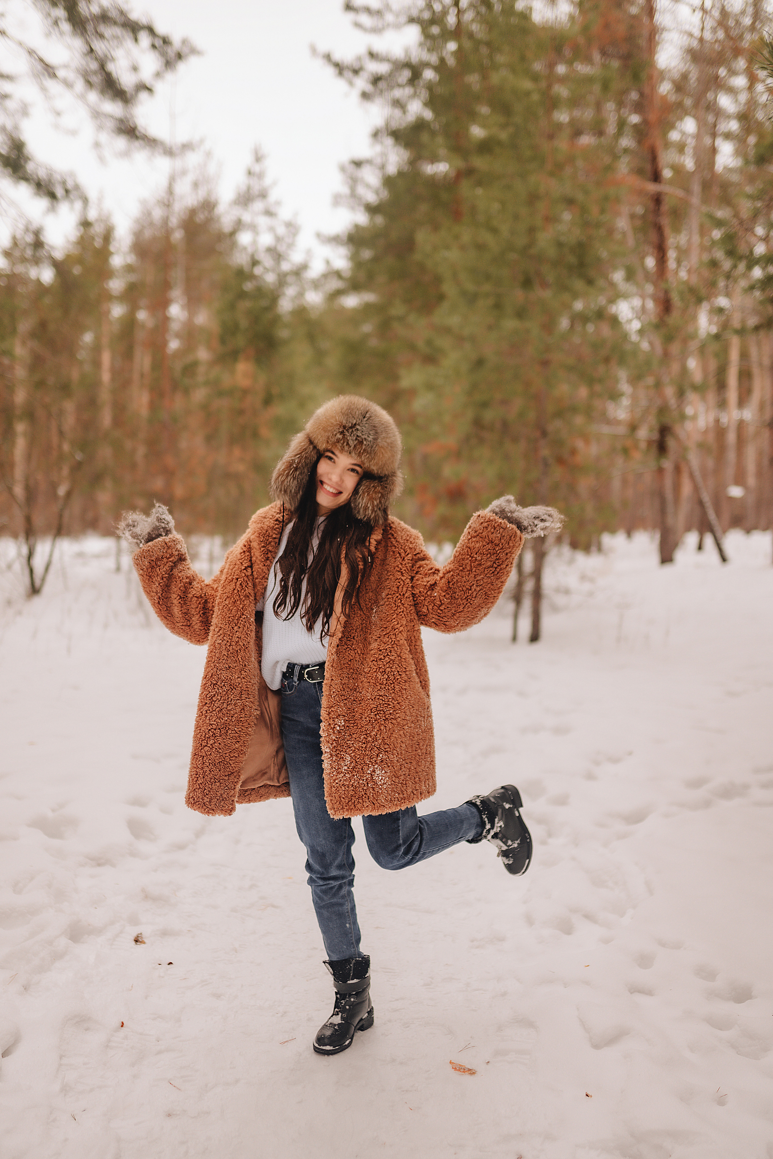 Анна | Прогулка в лесу. Фотограф Карина Шмулёва. Воронеж и область