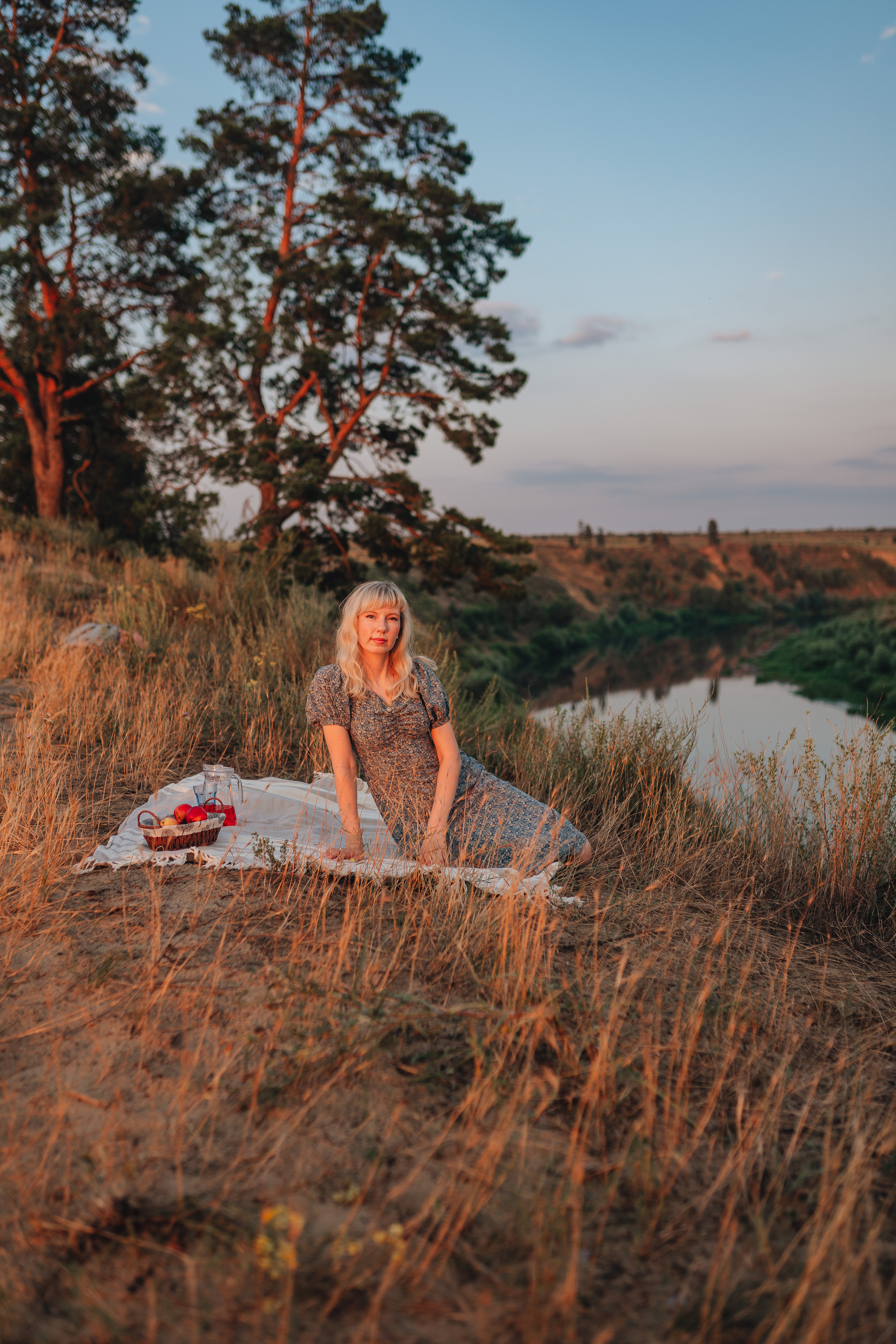 Анастасия | Летний закат. Фотограф Карина Шмулёва. Воронеж и область