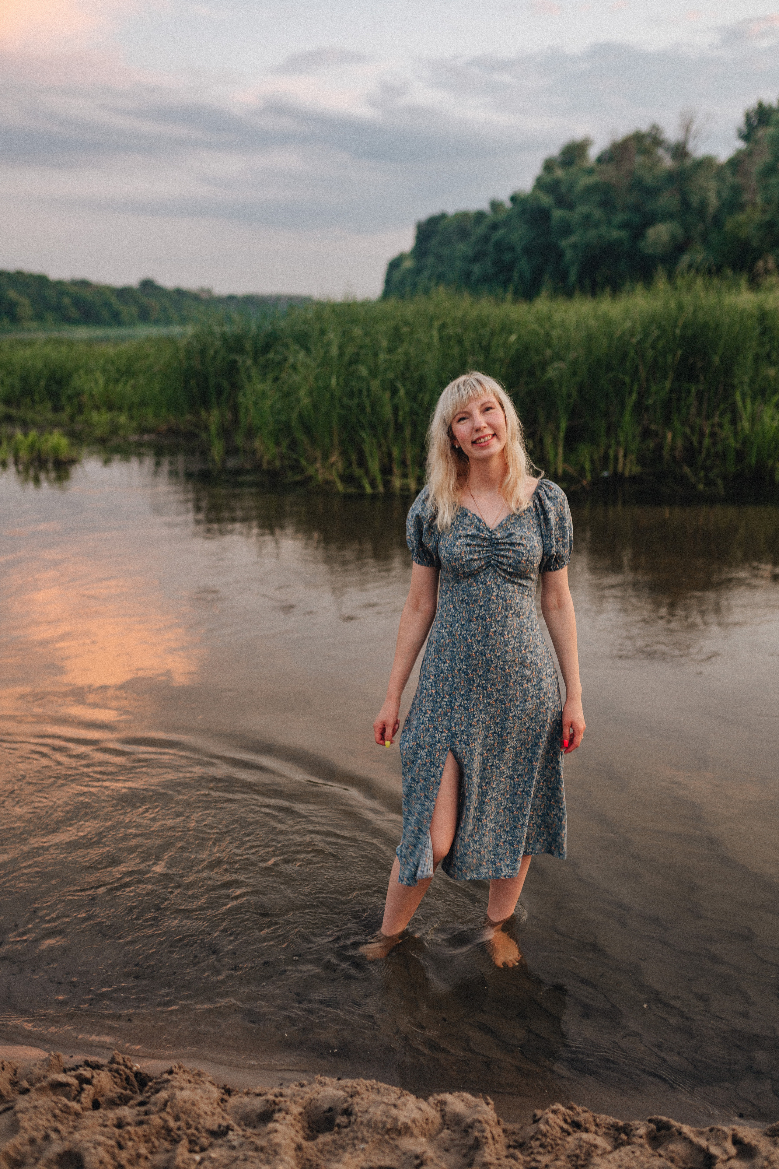 Анастасия | Летний закат. Фотограф Карина Шмулёва. Воронеж и область