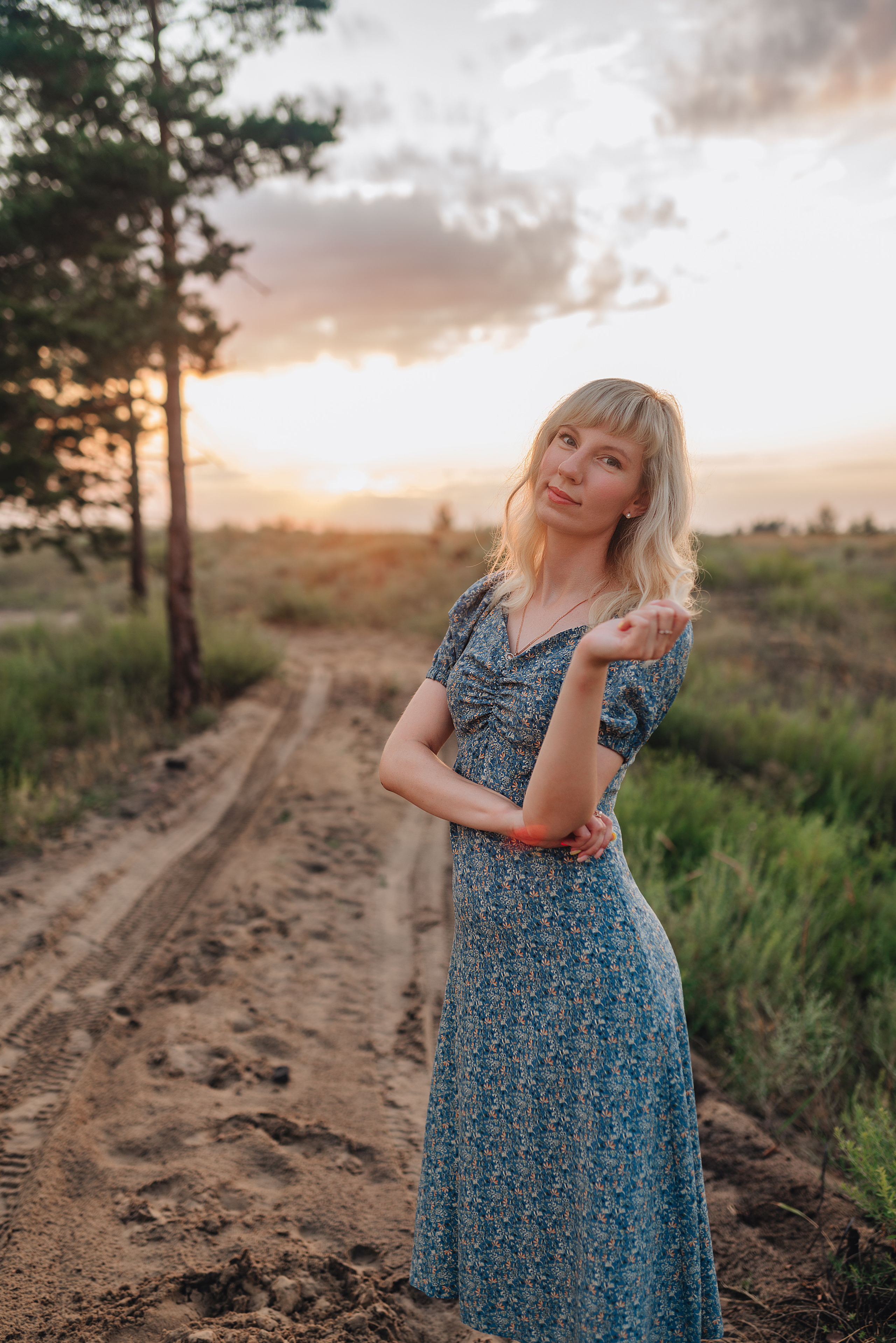 Анастасия | Летний закат. Фотограф Карина Шмулёва. Воронеж и область