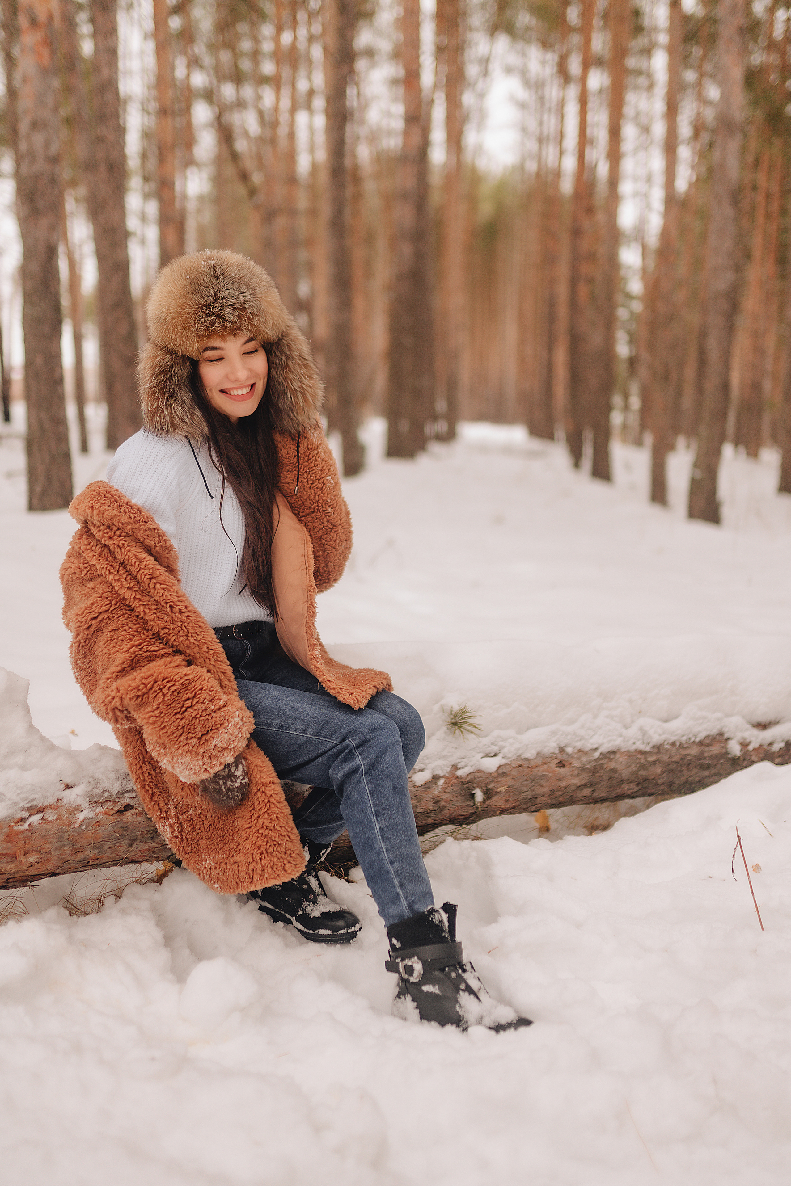 Анна | Прогулка в лесу. Фотограф Карина Шмулёва. Воронеж и область