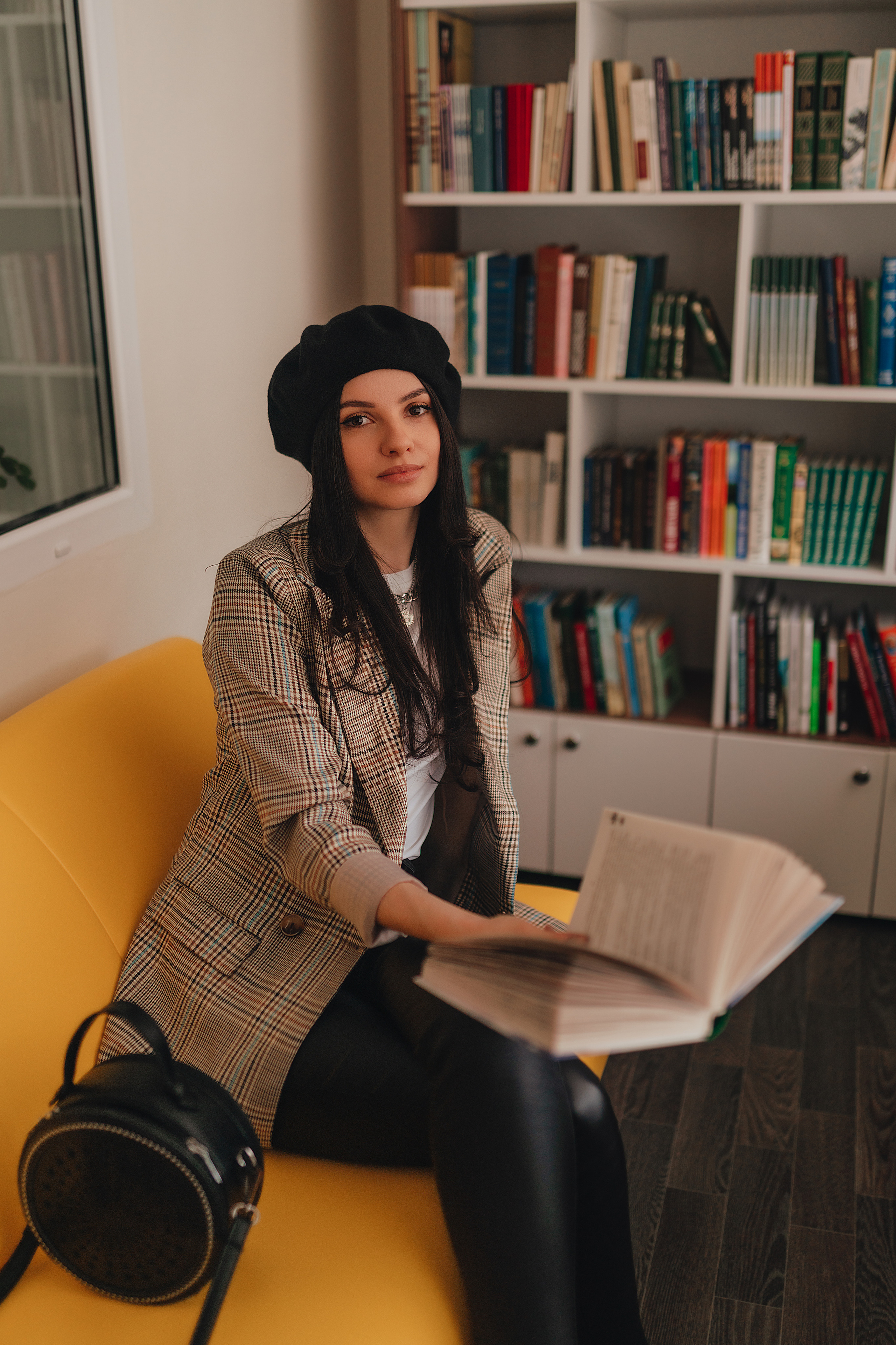 Татьяна | Съёмка в библиотеке. Фотограф Карина Шмулёва. Воронеж и область