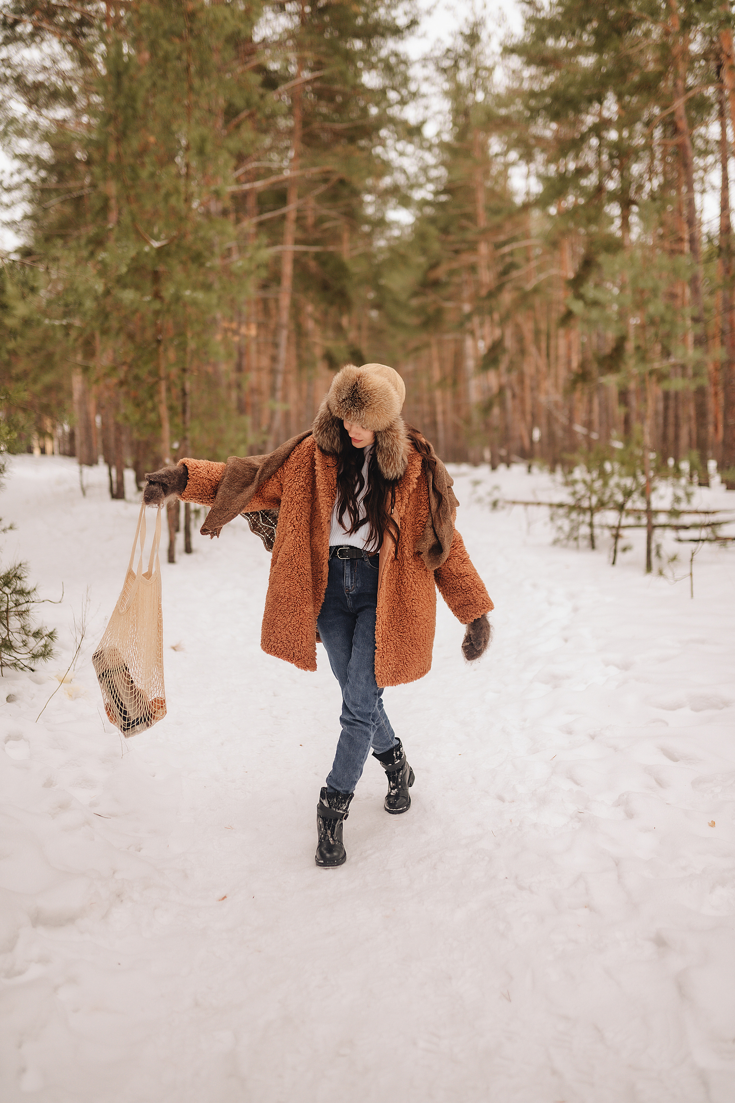 Анна | Прогулка в лесу. Фотограф Карина Шмулёва. Воронеж и область