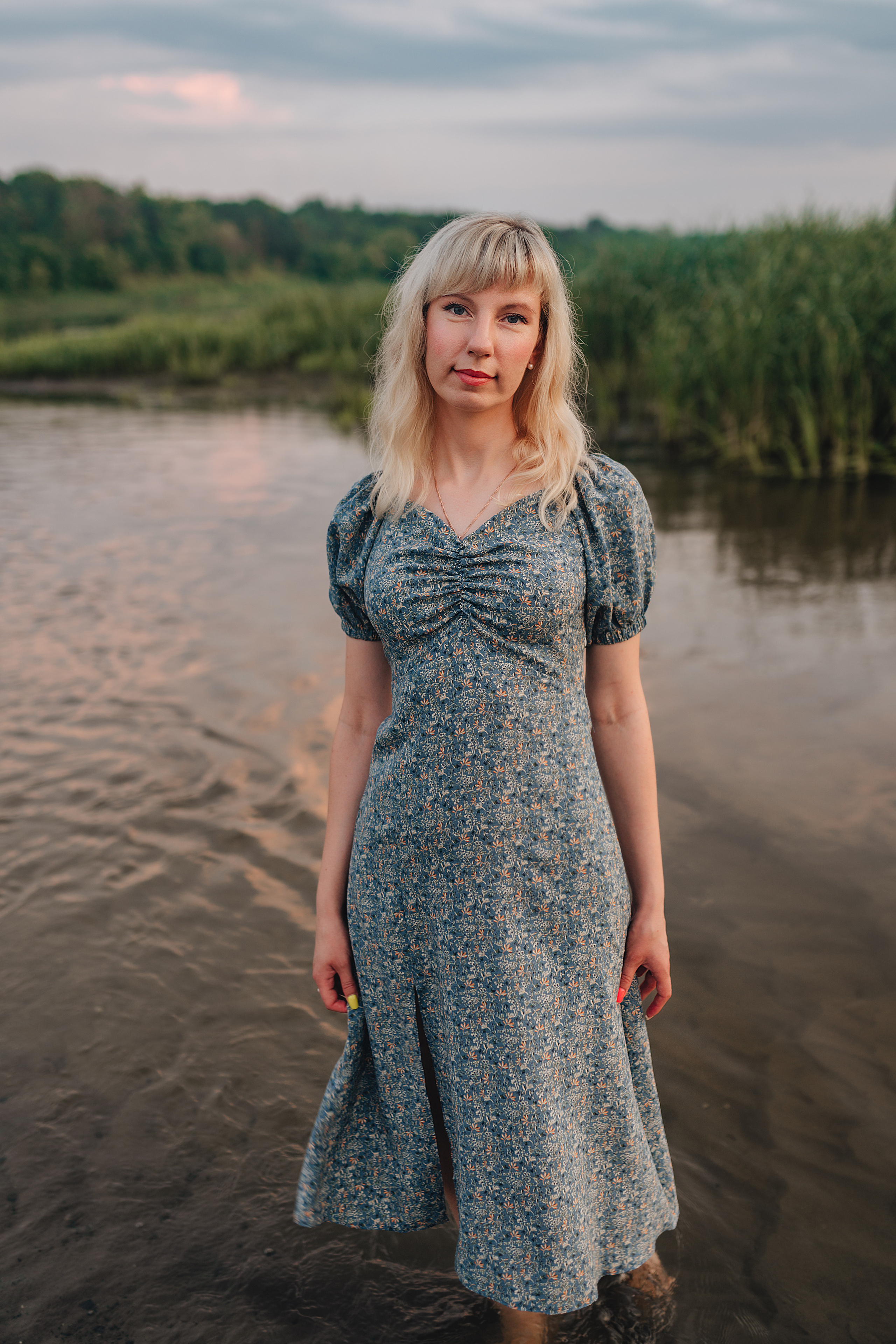 Анастасия | Летний закат. Фотограф Карина Шмулёва. Воронеж и область