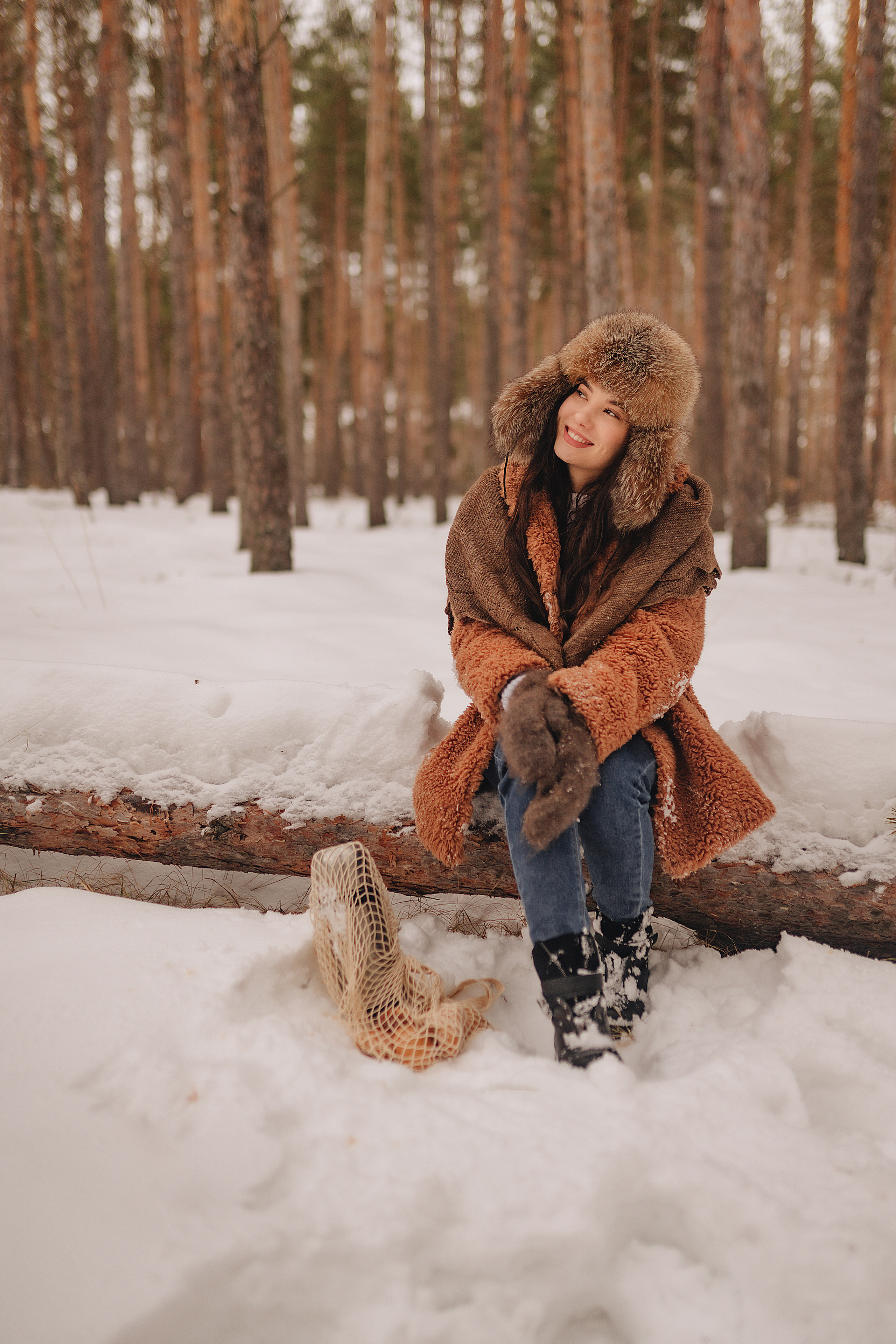 Анна | Прогулка в лесу. Фотограф Карина Шмулёва. Воронеж и область