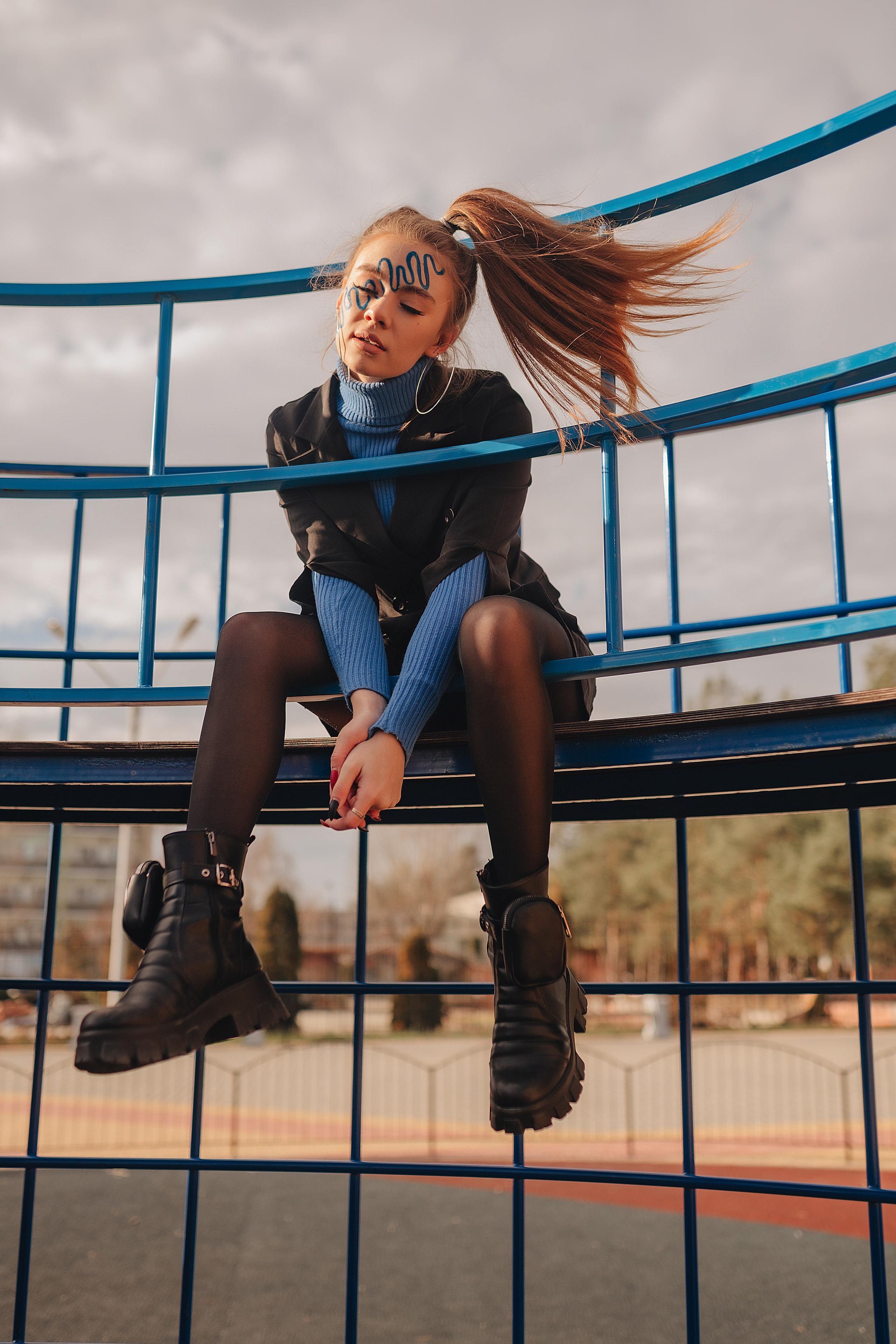 Диана | Съёмка с креативным макияжем. Фотограф Карина Шмулёва. Воронеж и область