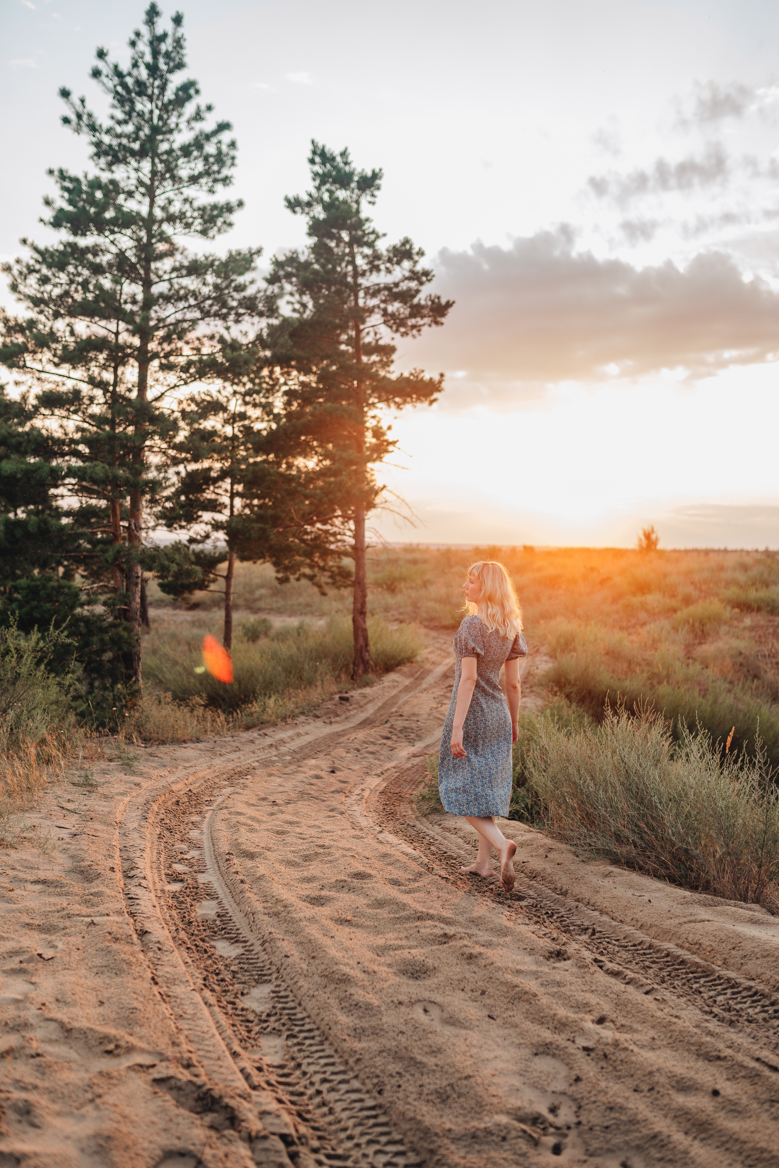 Анастасия | Летний закат. Фотограф Карина Шмулёва. Воронеж и область