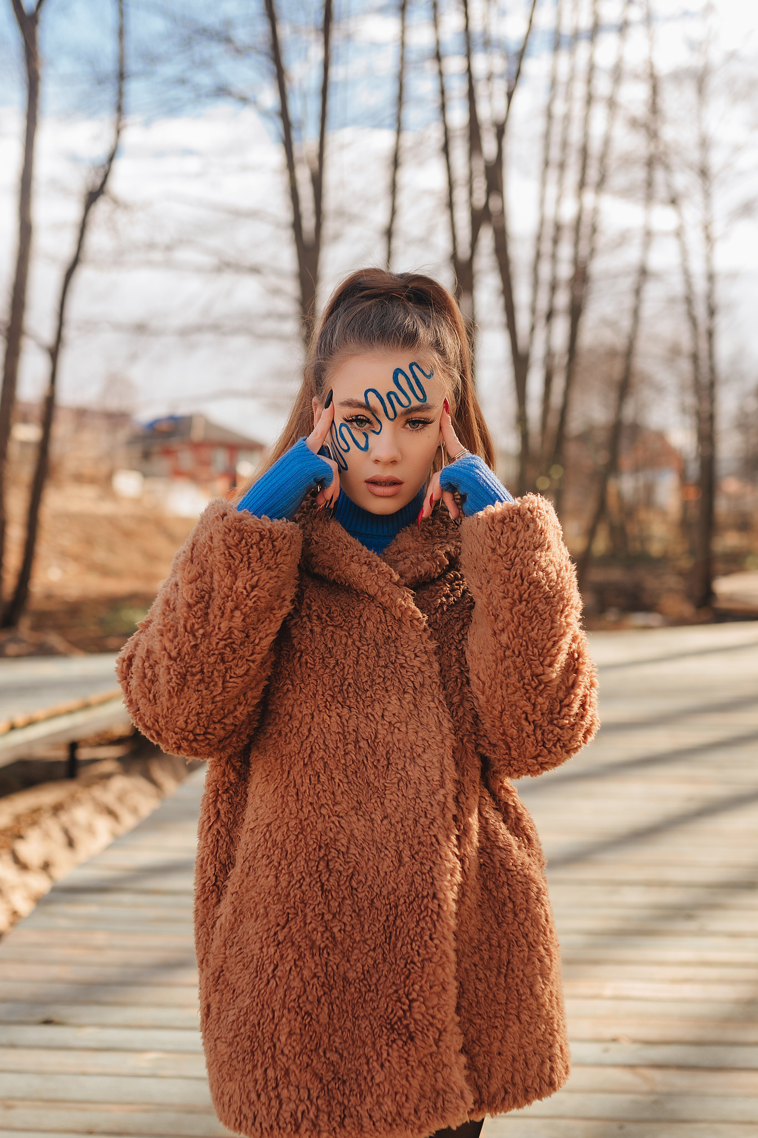 Диана | Съёмка с креативным макияжем. Фотограф Карина Шмулёва. Воронеж и область