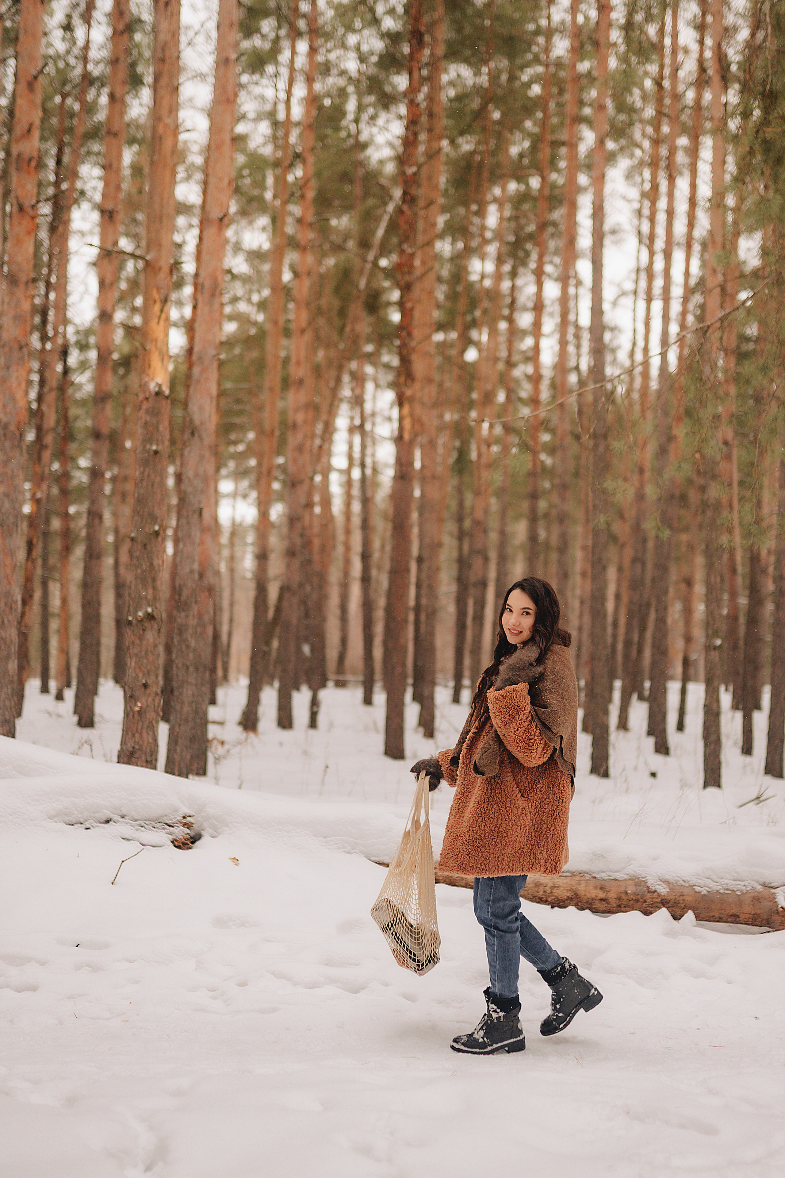 Анна | Прогулка в лесу. Фотограф Карина Шмулёва. Воронеж и область