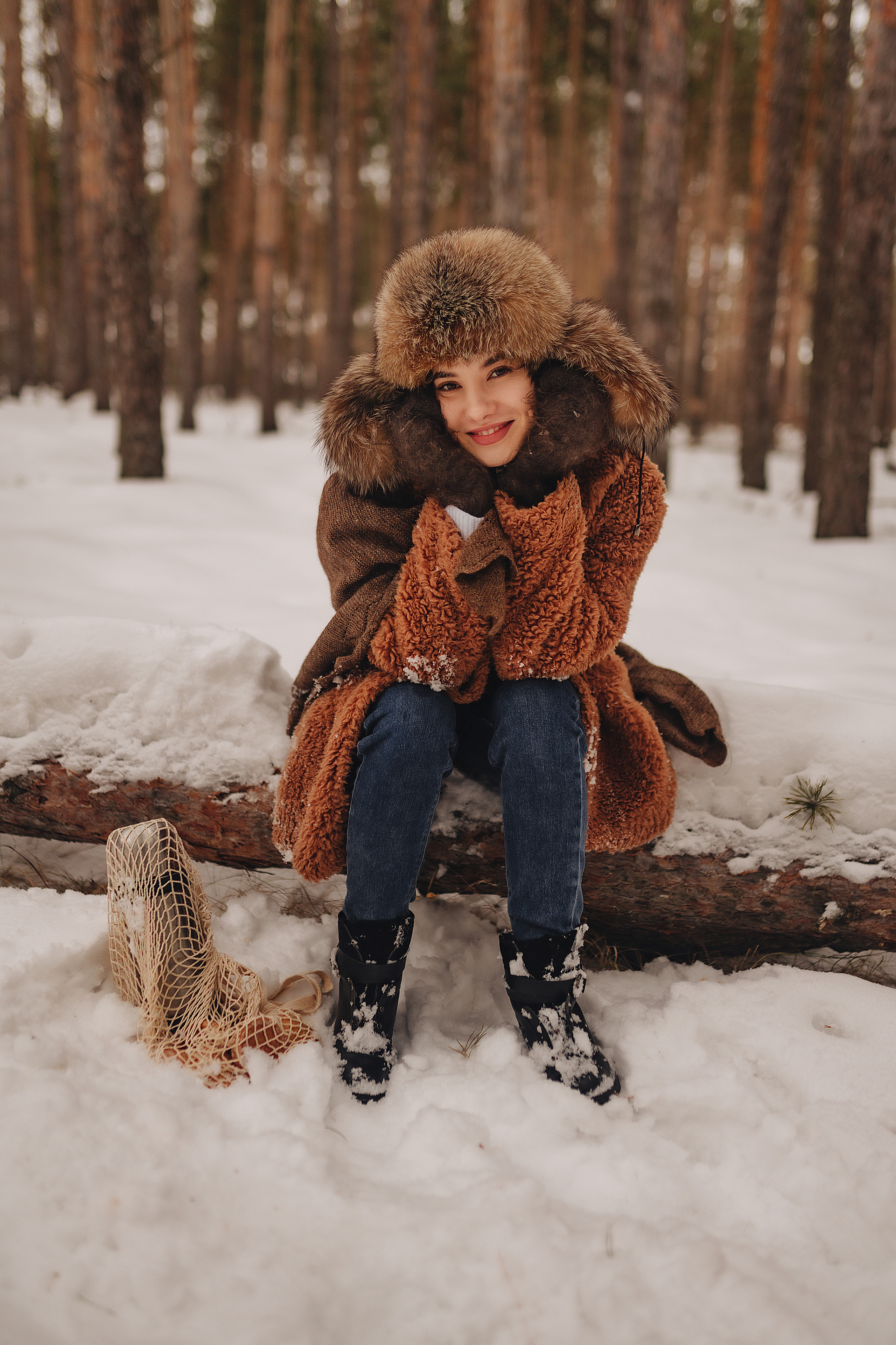 Анна | Прогулка в лесу. Фотограф Карина Шмулёва. Воронеж и область